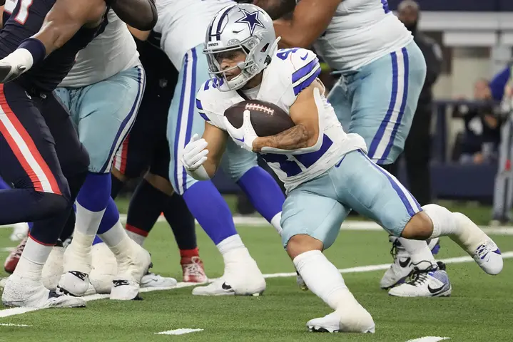 Dallas Cowboys running back Duece Vaughn Sam - Hodde/Getty Images