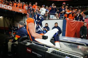 Garett Bolles broken leg - not spicy