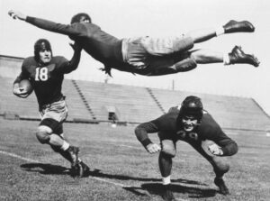 Jim Thorpe: The Best Athlete Of All Time? 9 Jim Thorpe flying