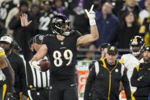 BREAKING: Baltimore Ravens Get Devastating Update After 'Scary' Injury To All-Pro Offensive Weapon Mark Andrews 1 Jan 1, 2023; Baltimore, Maryland, USA; Baltimore Ravens tight end Mark Andrews (89) reacts after making a catch against the Pittsburgh Steelers during the first half at M&T Bank Stadium. Mandatory Credit: Jessica Rapfogel-USA TODAY Sports