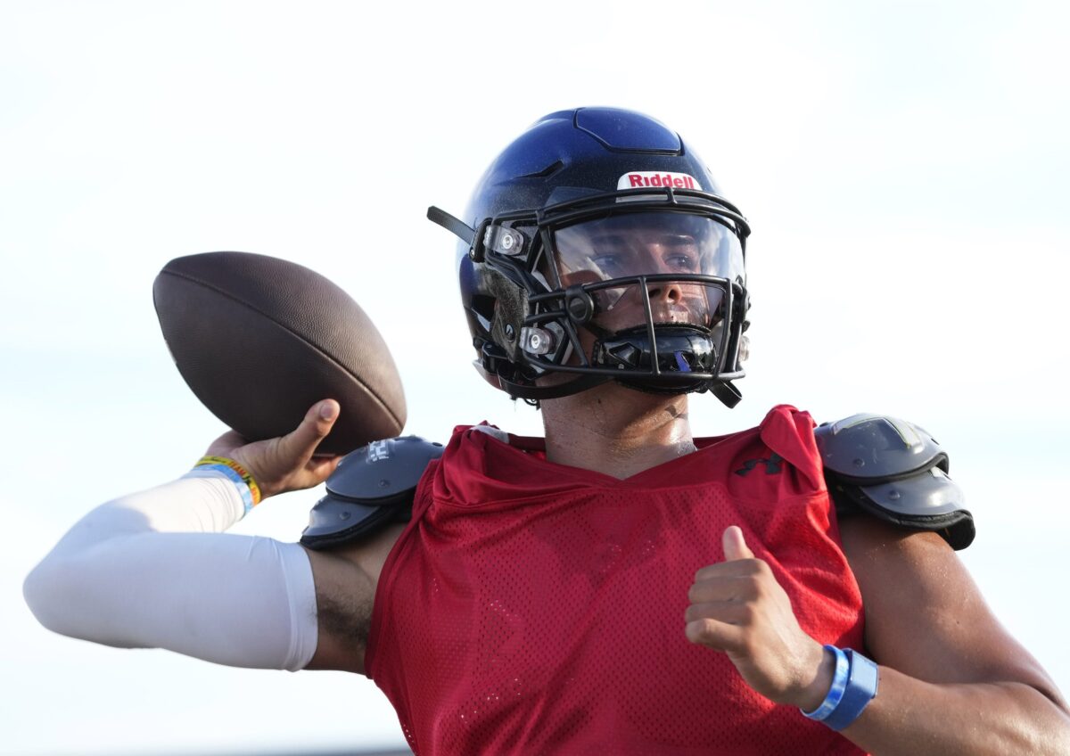 New Nebraska Cornhuskers 5-Star QB Goes Viral for Mimicking Patrick Mahomes 2 Nebraska Cornhuskers flip UGA commit Dylan Raiola