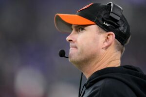 Cincinnati Bengals Fans Want Head Coach Fired After Devastating Loss to Baltimore Ravens 1 Cincinnati Bengals AJ McCarron zac taylor