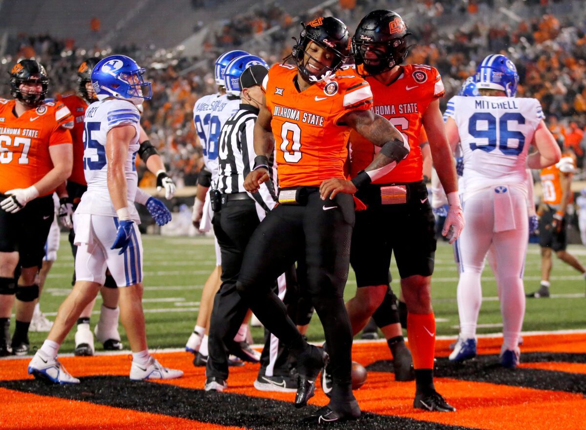 Acclaimed Oklahoma State Cowboys Running Back Ollie Gordon Makes Unconventional Christmas Eve Announcement Regarding 2024 Return 1 oklahoma state cowboys running back ollie gordon