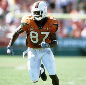 miami hurricanes wide receiver reggie wayne