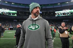 Pat McAfee Criticized For Going 'Woke' And Caving To ESPN By 'Silencing' New York Jets QB Aaron Rodgers 3 Aaron Rodgers, New York Jets