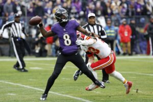 Lamar Jackson Ranks #1 In Brutal NFL Playoff Statistic 3 baltimore ravens lamar jackson