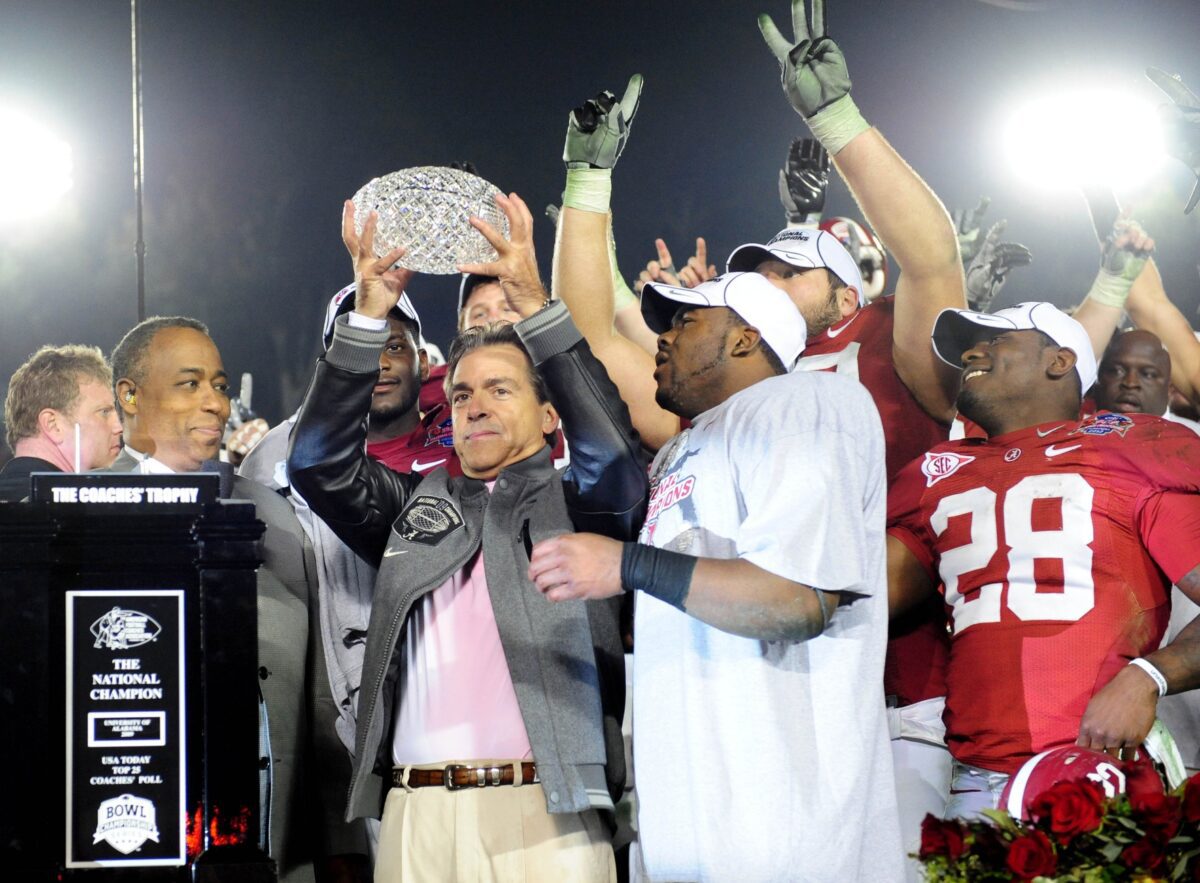 sec national championship alabama crimson tide nick saban