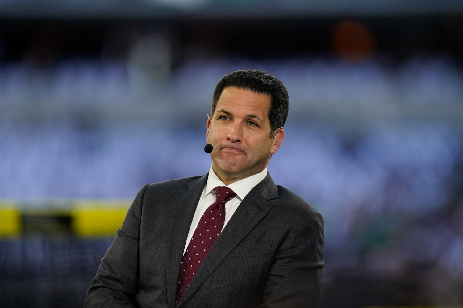 ESPN’s Adam Schefter. Credit: AP Photo/Matt Patterson