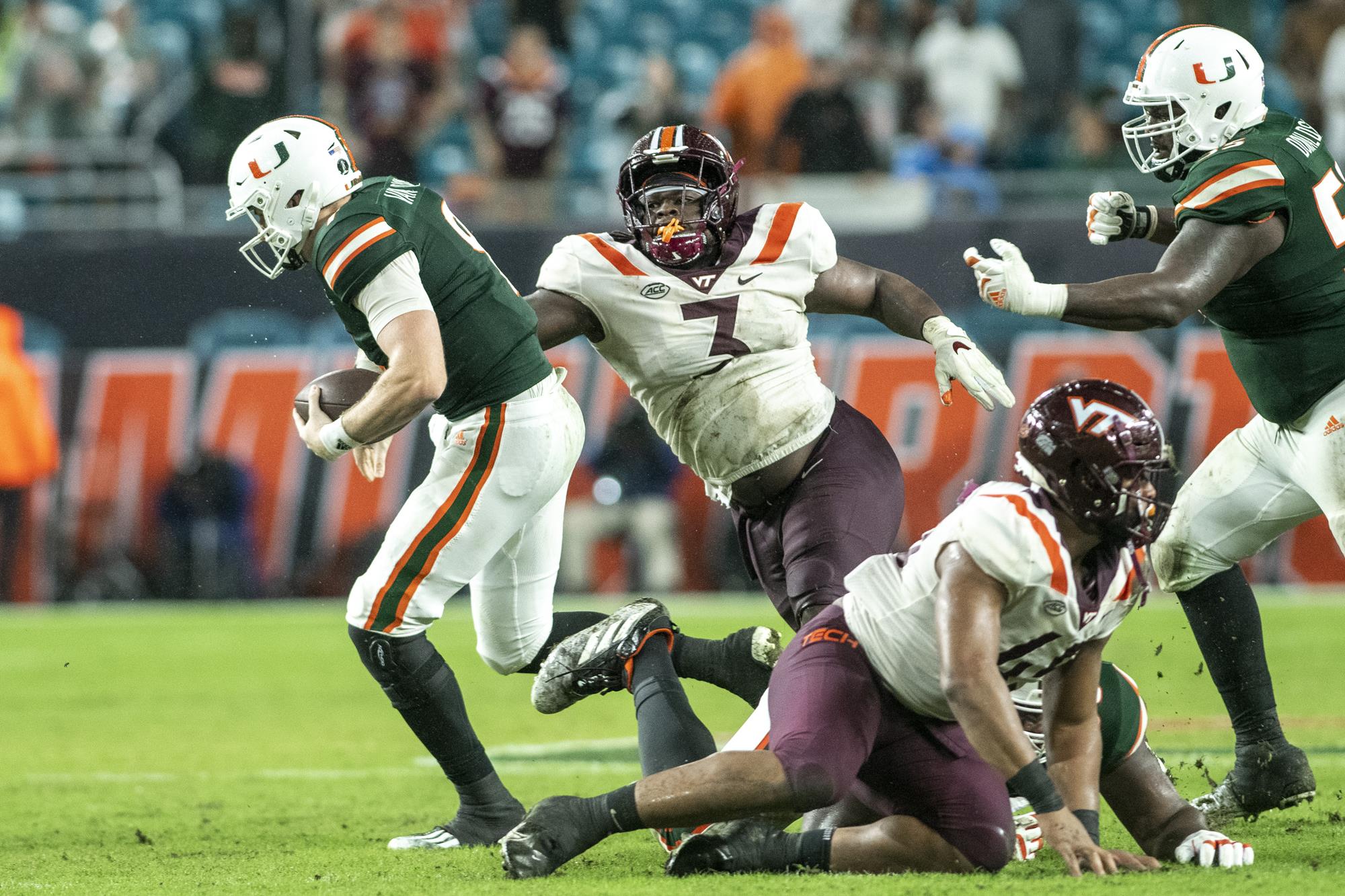 Norell Pollard 2024 Virginia Tech NFL Draft Prospects