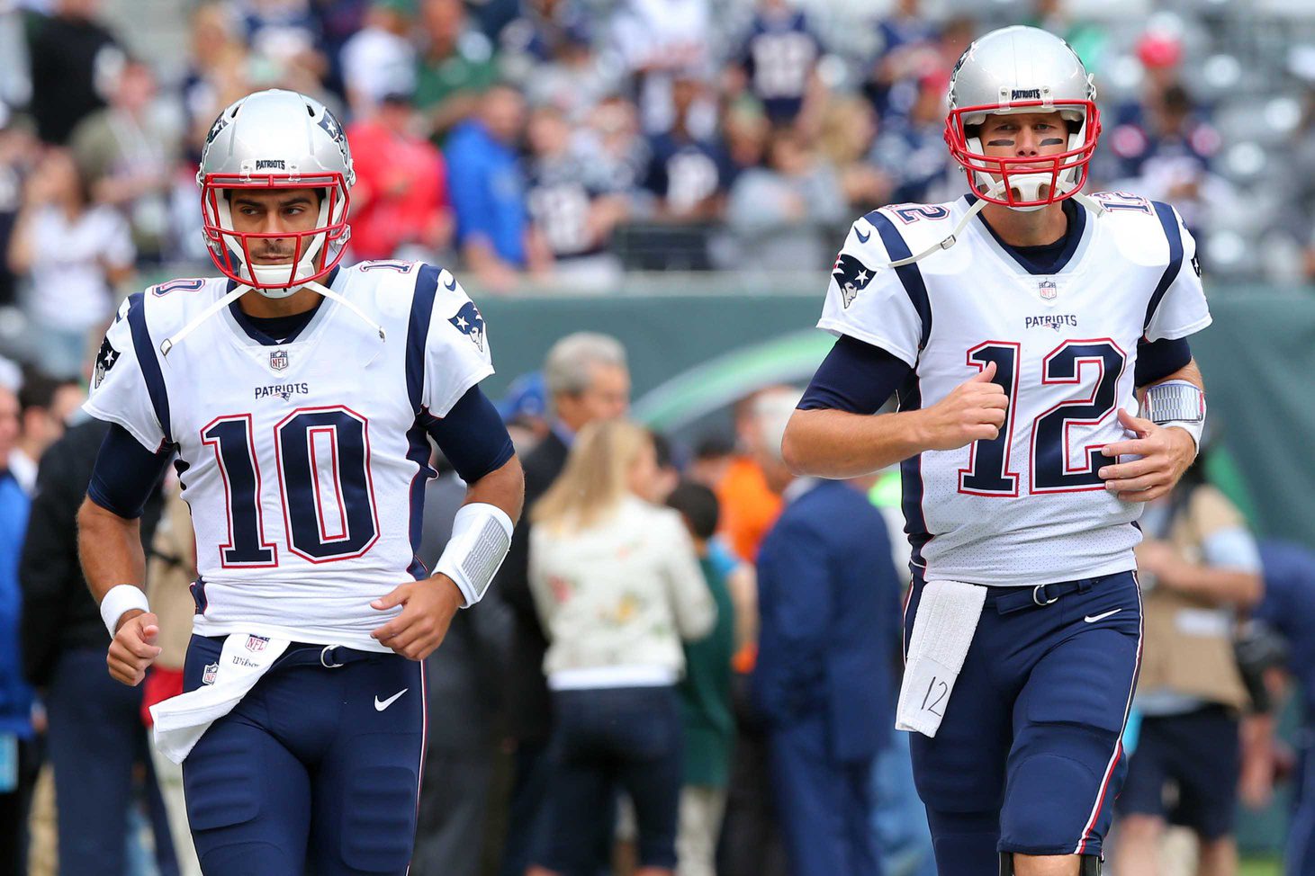 Las Vegas Raiders: Why did the Las Vegas Raiders Spend Top Dollar on an Injury Prone Quarterback during the 2023 Offseason? 1 San Francisco 49ers New England Patriots Jimmy Garoppolo