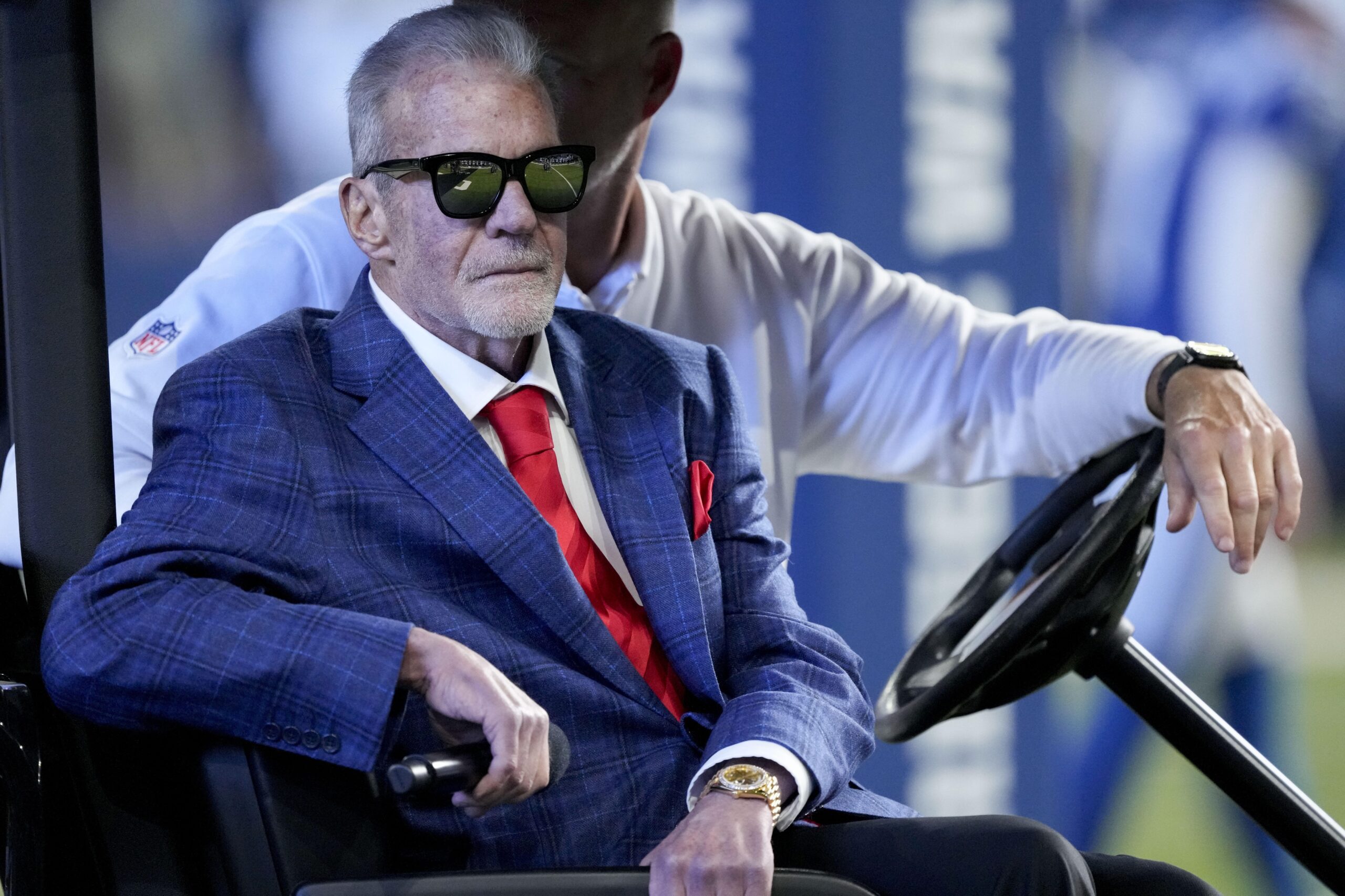 Indianapolis Colts: NBA Team Pays Tribute to Jim Irsay Before Playoff Game 2 USATSI 24543294 168400517 lowres scaled