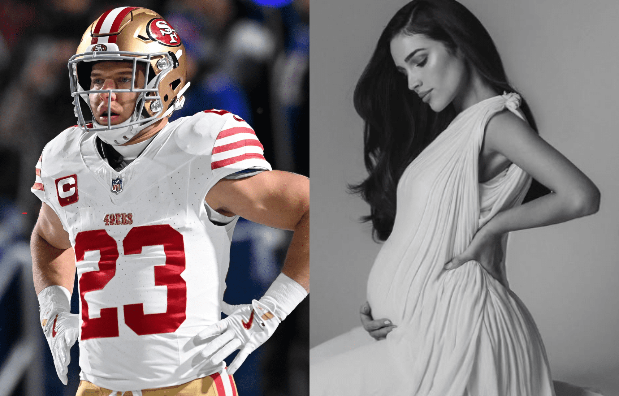 "I Got In All My Practice With Her": Christian McCaffrey's Wife Gives Parenting Preview With Baby Niece 2 Christian McCaffrey’s Wife Posts Third Trimester GRWM Video. Photo credits: Instagram and Imagn