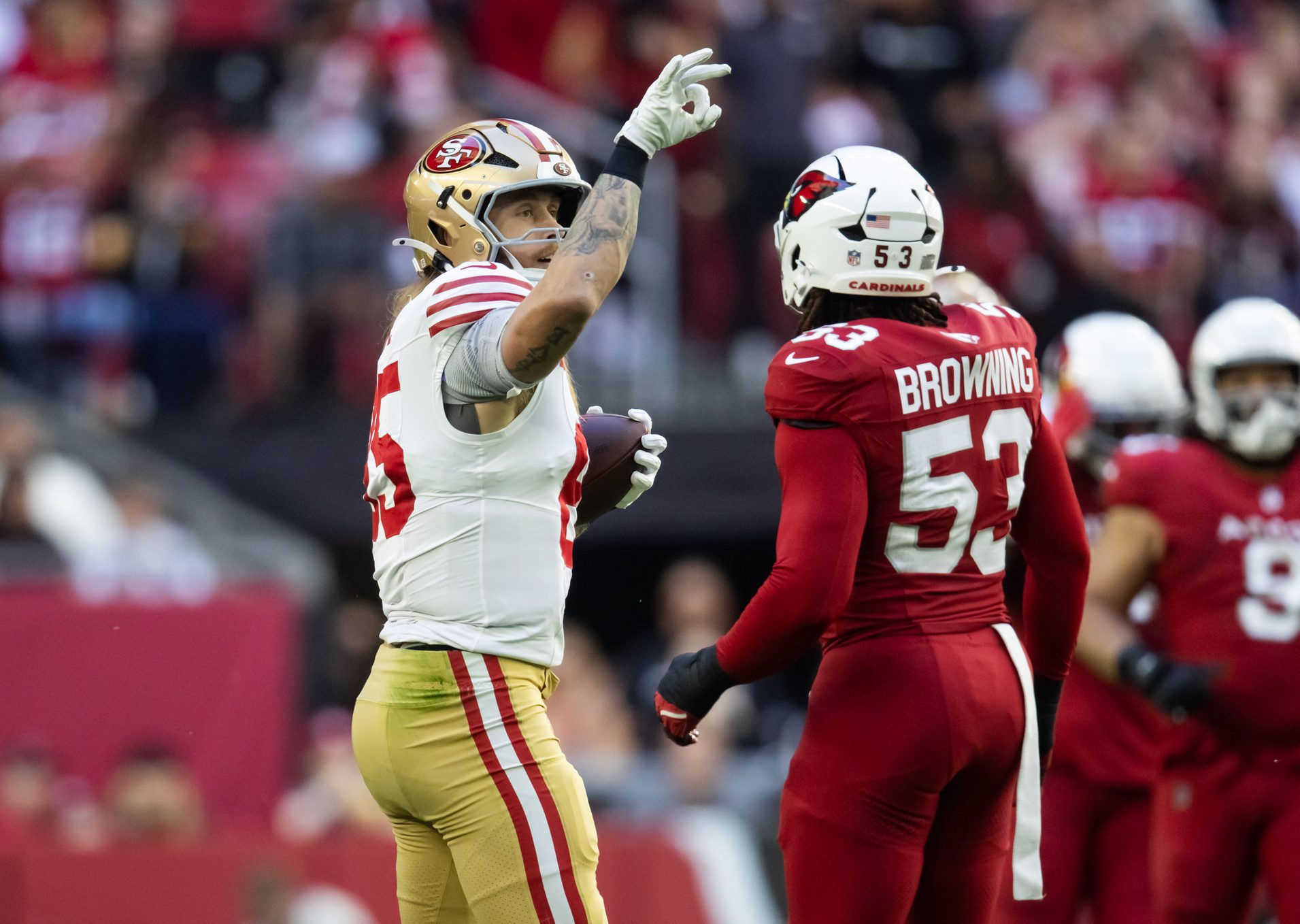 "4 More Baby": George Kittle's Wife Claire Reacts To 49ers Contract Extension 3 San Francisco 49ers, George Kittle