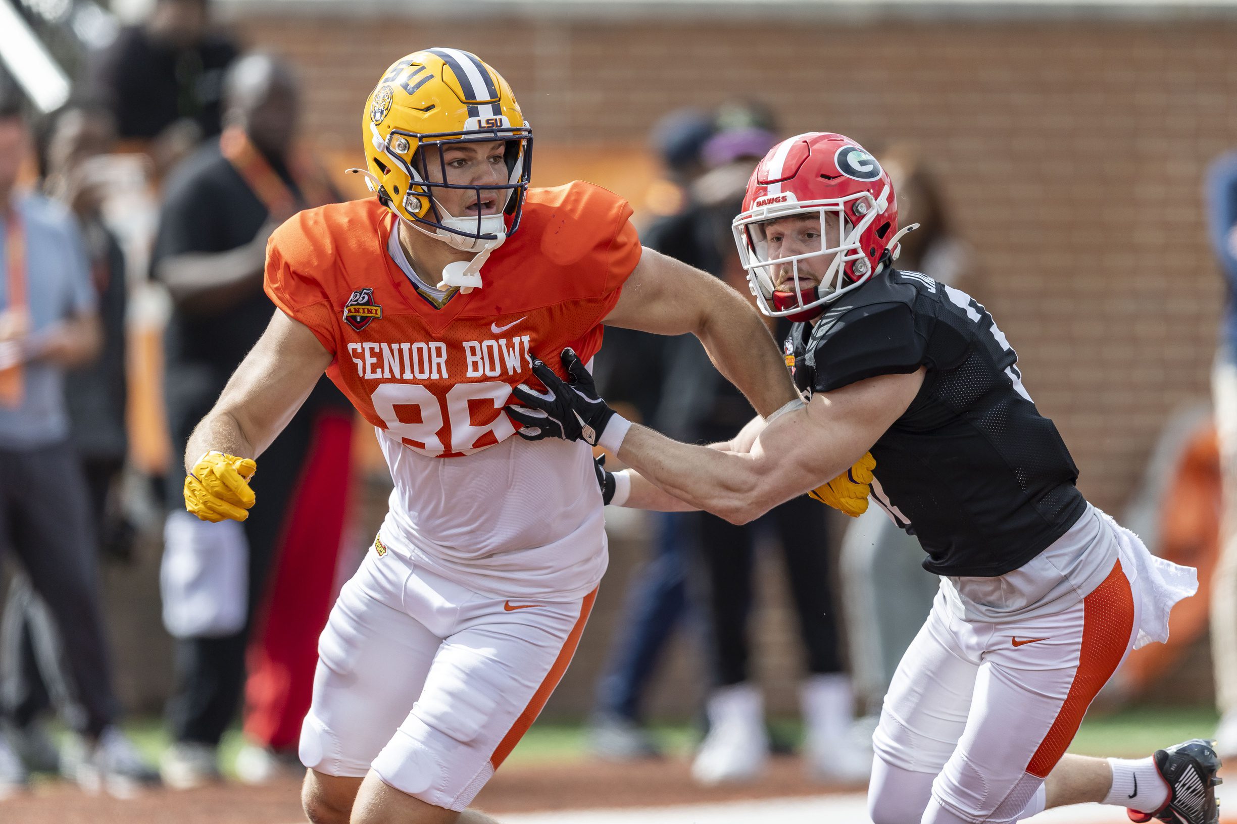 "Call Me A Jets Fan Now": Mason Taylor's GF Sage Wagner Declares New Fandom After Jets Drafting LSU TE 1 USATSI 25303476 168400517 lowres