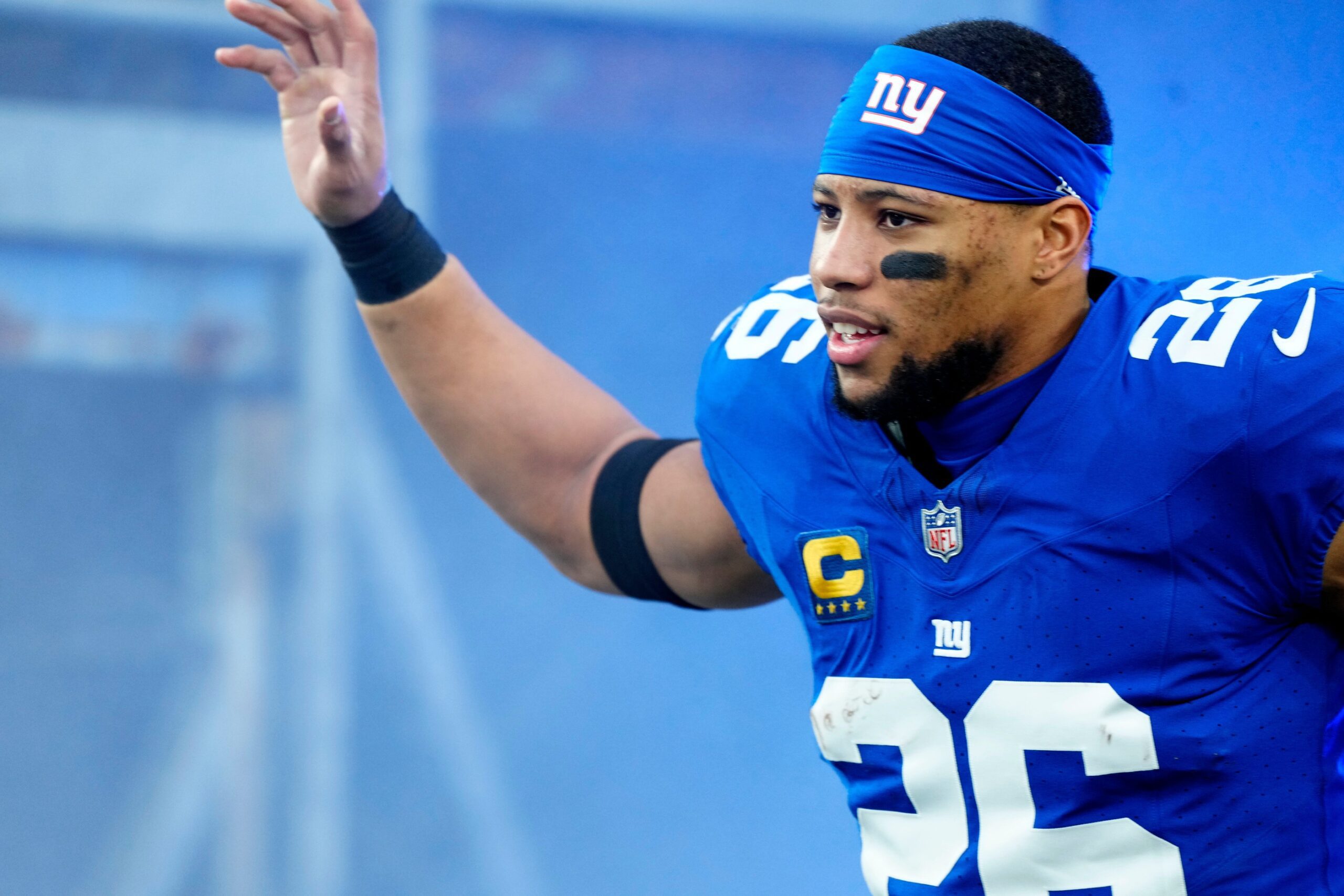 "Not Everybody Is Going To Support Donald Trum": Saquon Barkley's White House Visit To Donald Trump Gets Praised By Sports Analyst 3 Saquon Barkley