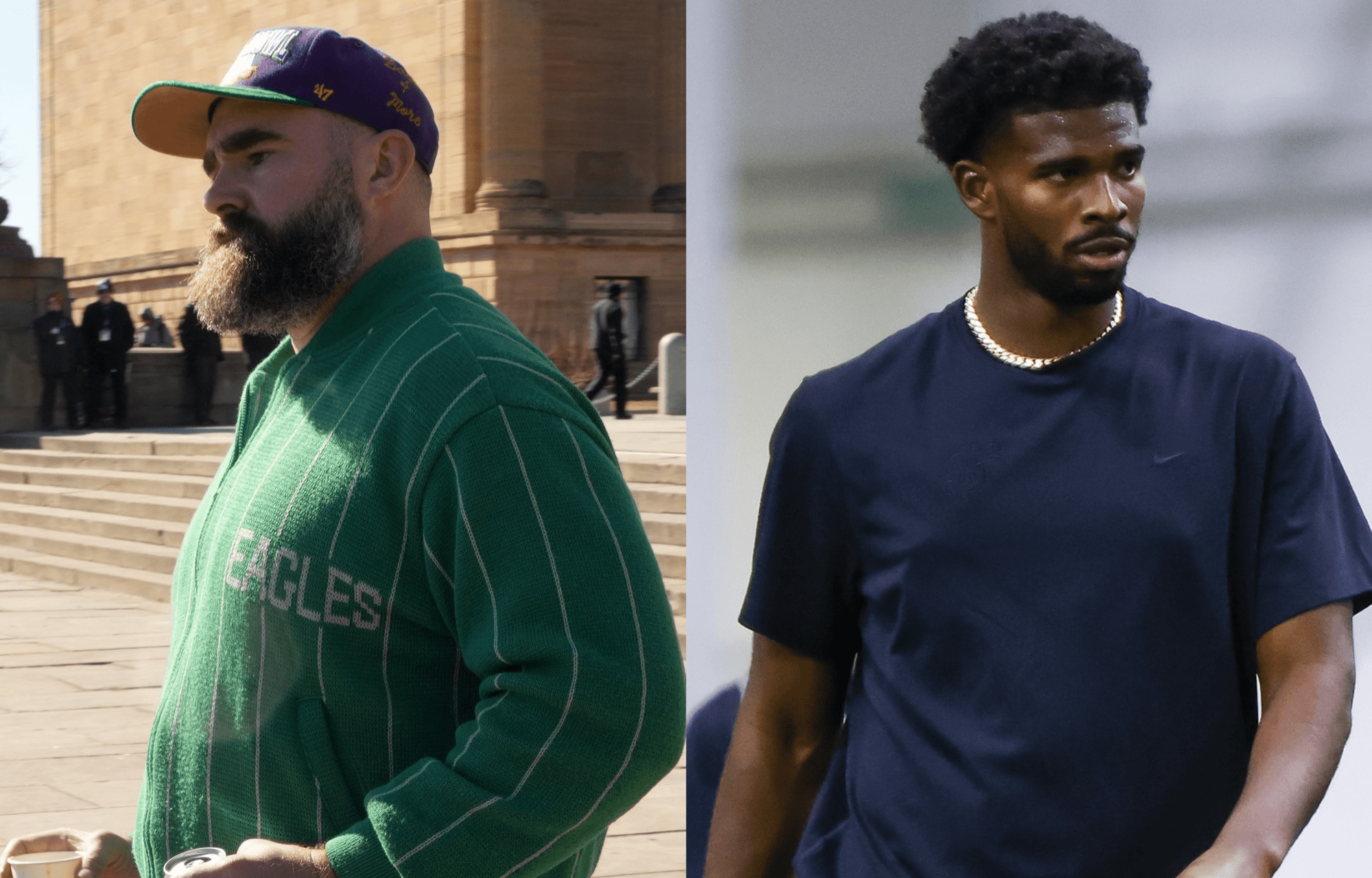 "They Would Have Picked Him": Jason Kelce Gets Real On Shedeur Sanders Huge Draft Drop 1 Jason Kelce Feels Shedeur Sanders Is Not 1st Round Material. Photo credits: Imagn