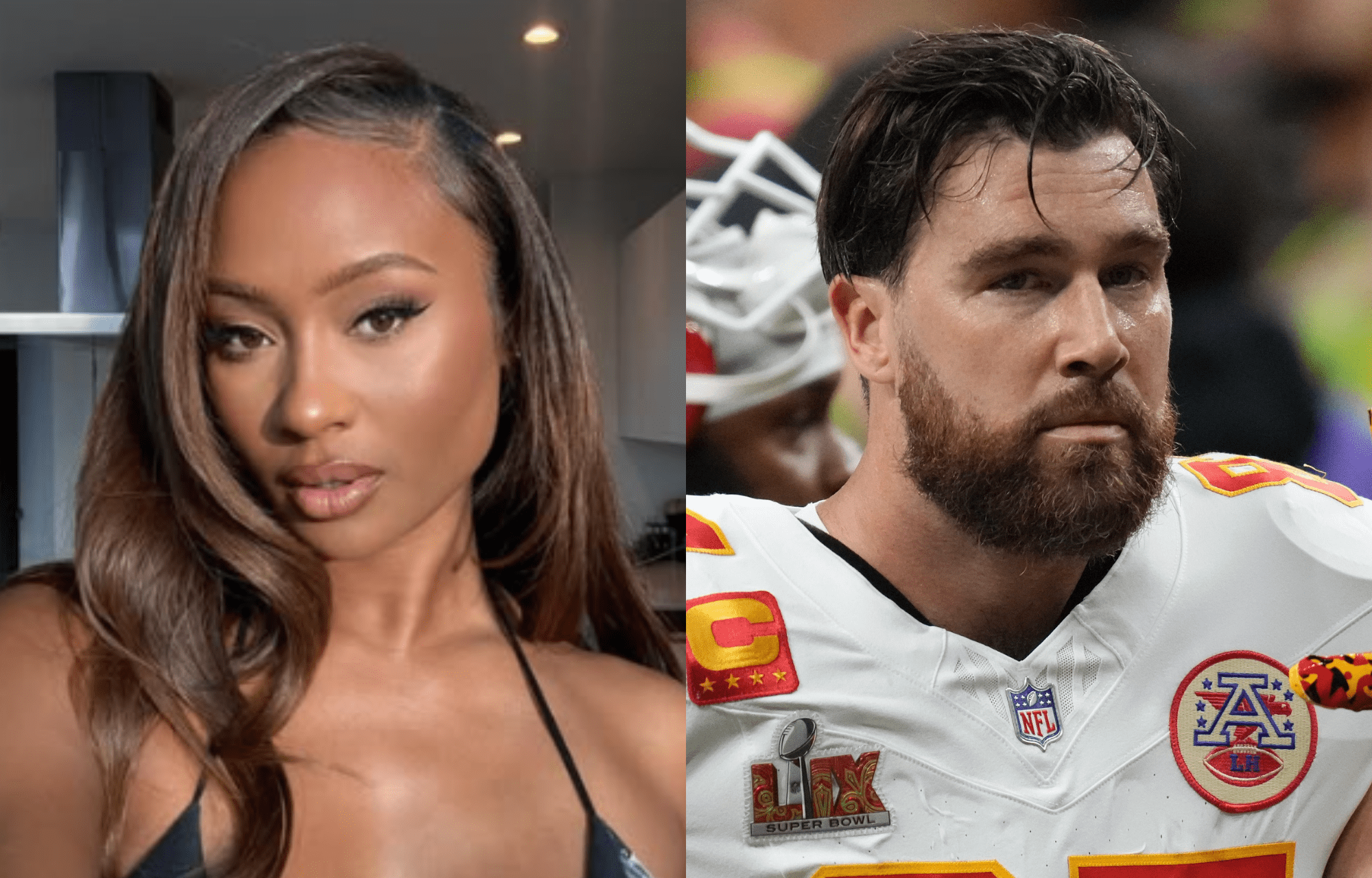 "I Can't Control It": Kayla Nicole Slams Media For 'Travis Kelce's Ex' Label 1 Kayla Nicole Criticizes Media For Calling Her Travis Kelce’s Ex. Photo credits: Instagram and Imagn