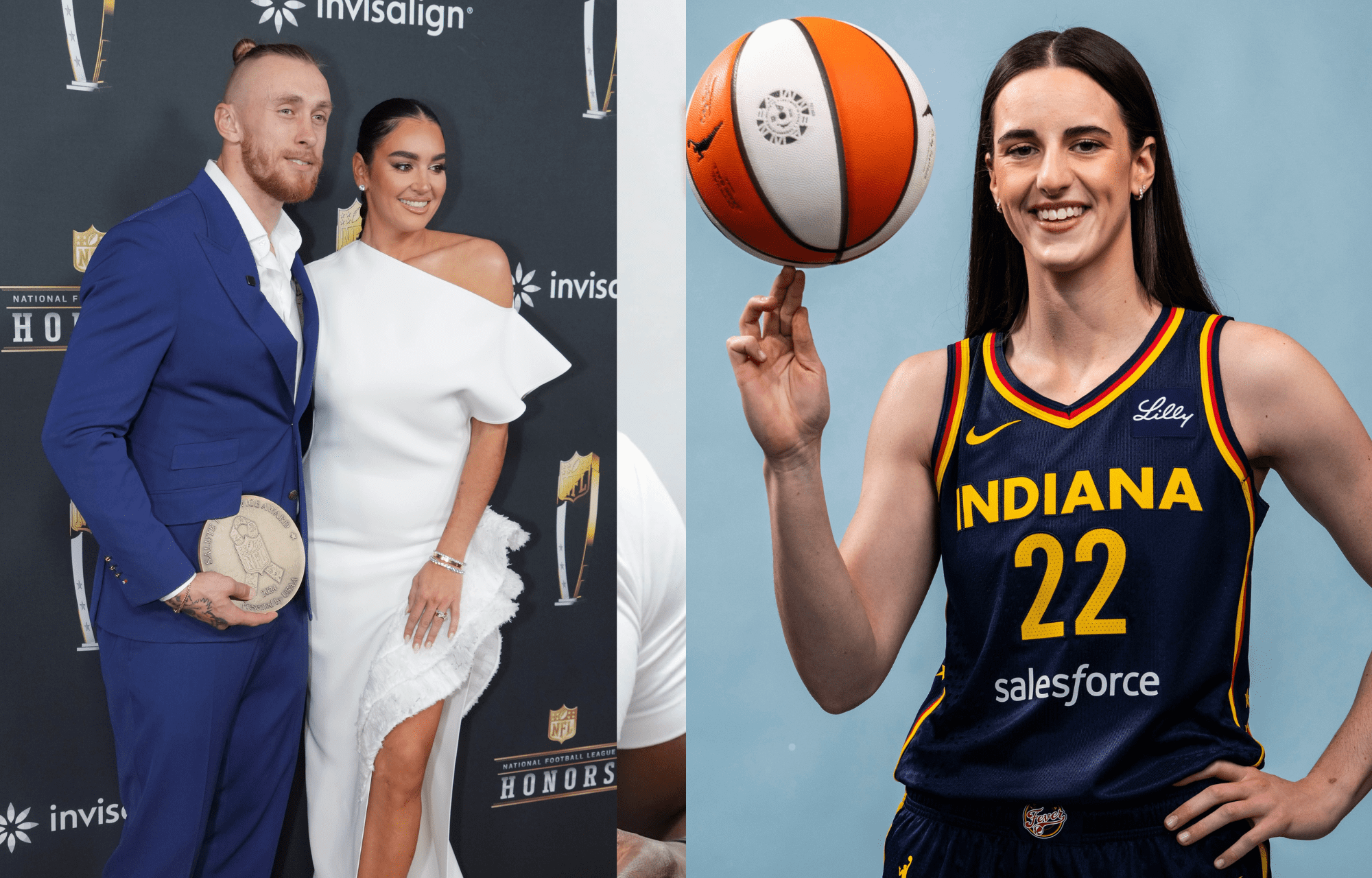 "Take A Moment To Acknowledge Yet Again": George Kittle's Wife Claire Reflects On Caitlin Clark's Greatness After Pre-Season Game Vs Brazil 1 George Kittle's Wife Claire Reflects On Caitlin Clark's Greatness. Photo credits: Imagn
