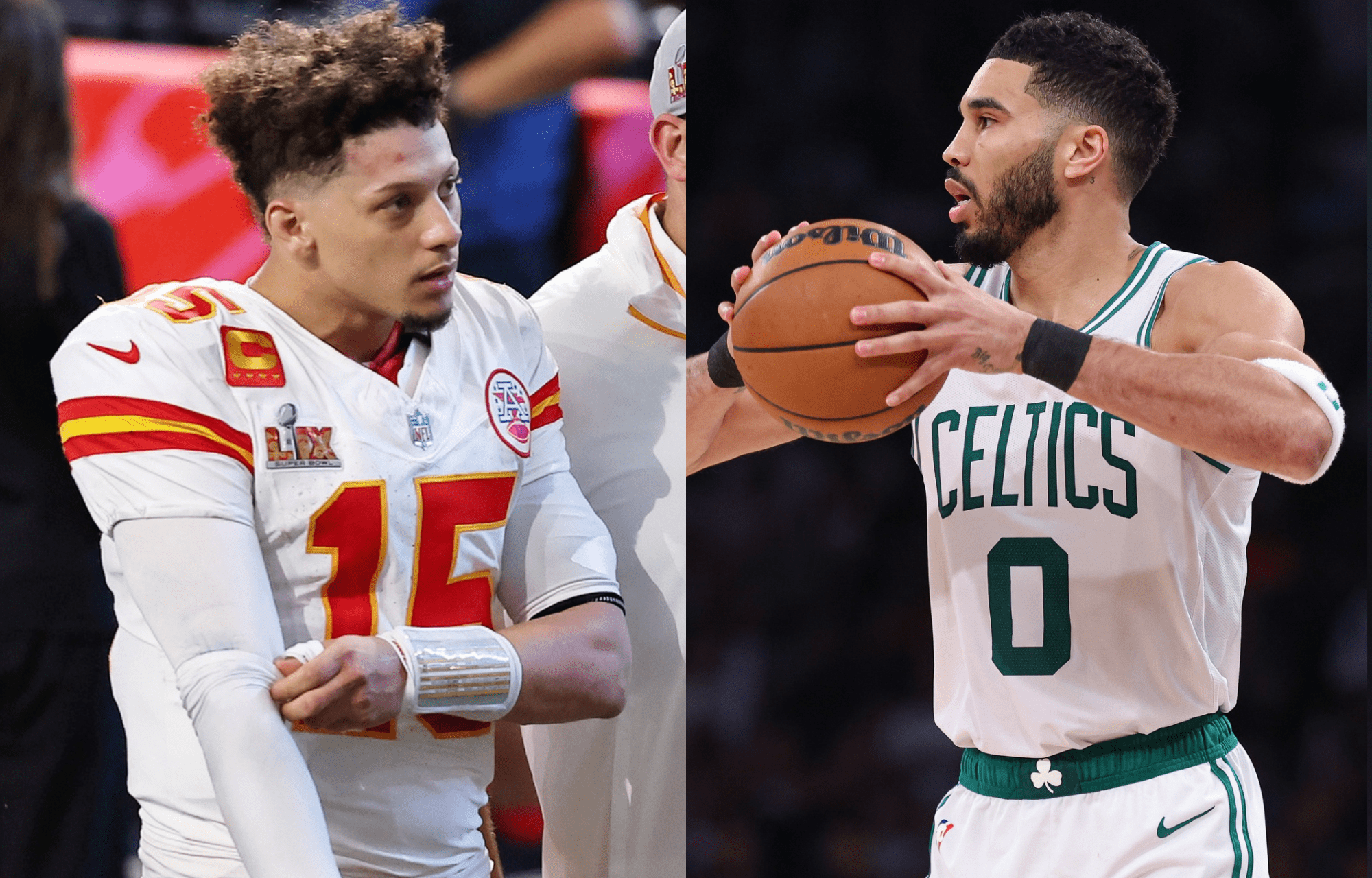 "Prayers Up Man": Patrick Mahomes Reacts To Jayson Tatum's Season-Ending Injury 1 Patrick Mahomes rallies behind Jayson Tatum's season-ending Achilles injury. Photo credits: Imagn
