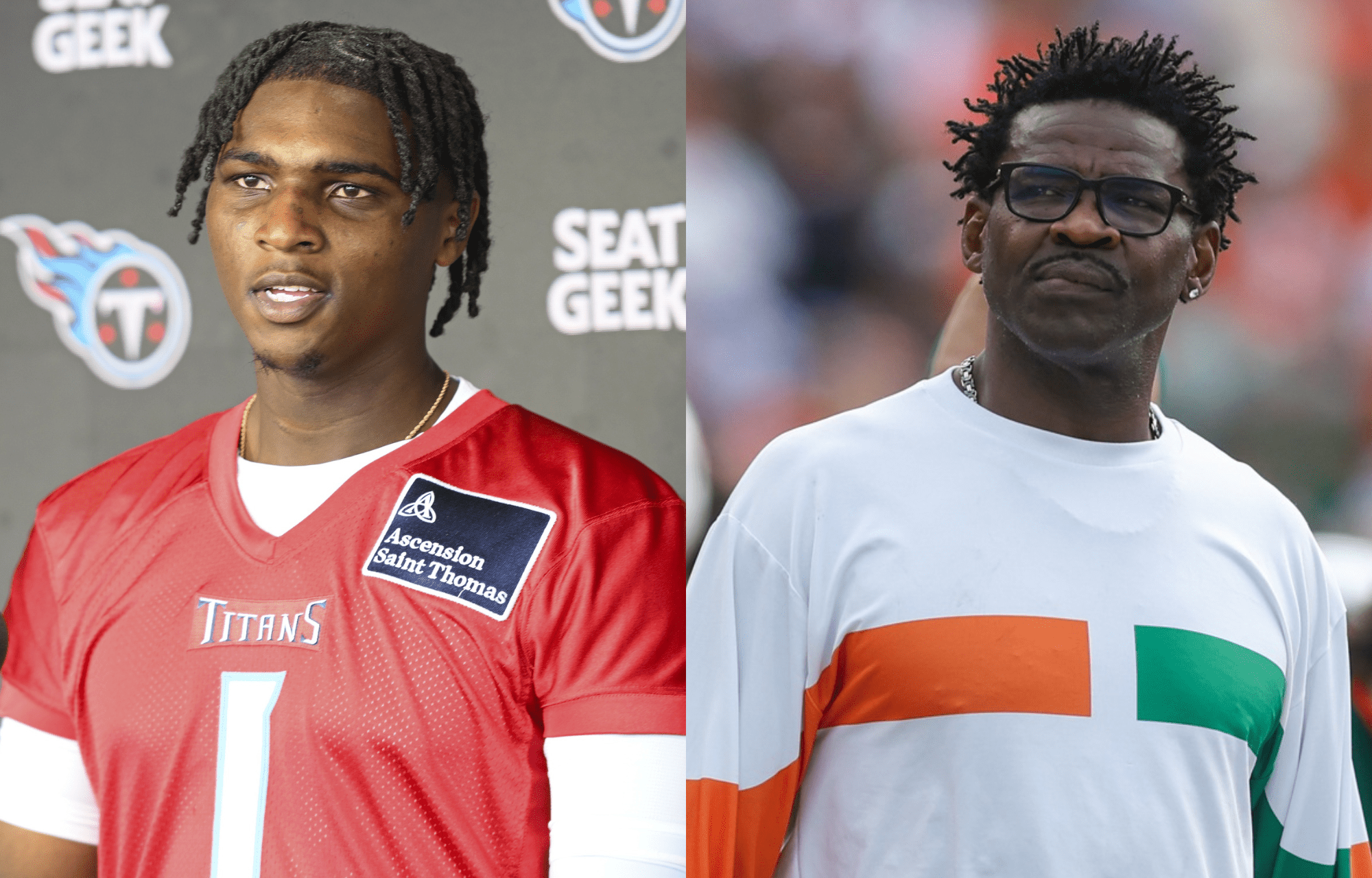 "I'm Taking That Personally": Cam Ward Getting No Prime Time Games Is Very Personal For Michael Irvin 1 NFL rookie and overall first pick for the 2025 Draft, Cam Ward (left) and former Dallas Cowboys wide receiver Michael Irvin (right). Photo credits: Imagn