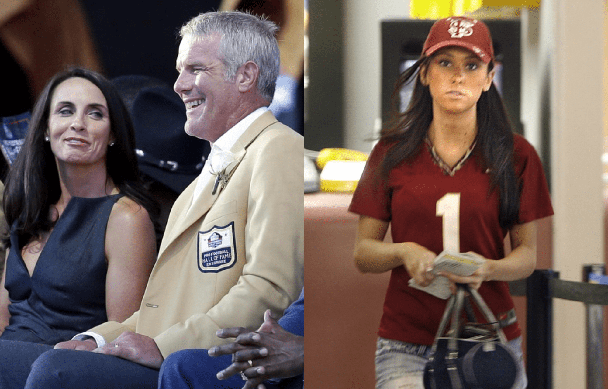 "She Is One Of Those People That I Genuinely Feel Sorry For": Brett Favre's Wife Deanna Favre Gets Sympathy From Jenn Sterger After 2010 Sexting Issue 1 Brett Favre’s Wife, Deanna Favre, Gets Sympathy From Jenn Sterger. Photo credits: Imagn