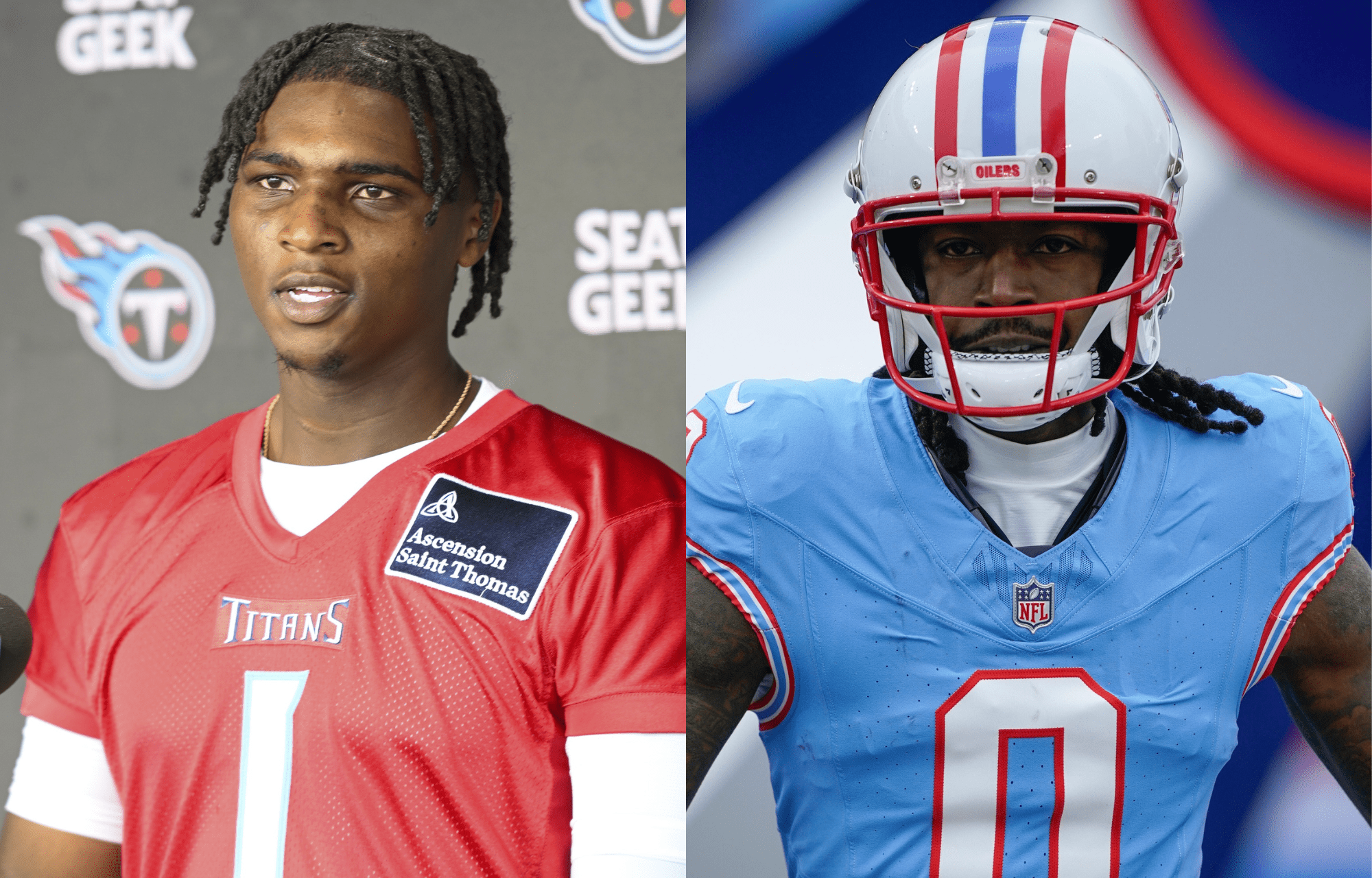 "Humble Confidence": Cam Ward Gets High Praise From Calvin Ridley As Titans Rookie QB Impresses 1 Cam Ward (left) Praised By Titans WR Calvin Ridley (right). Photo credits: Imagn