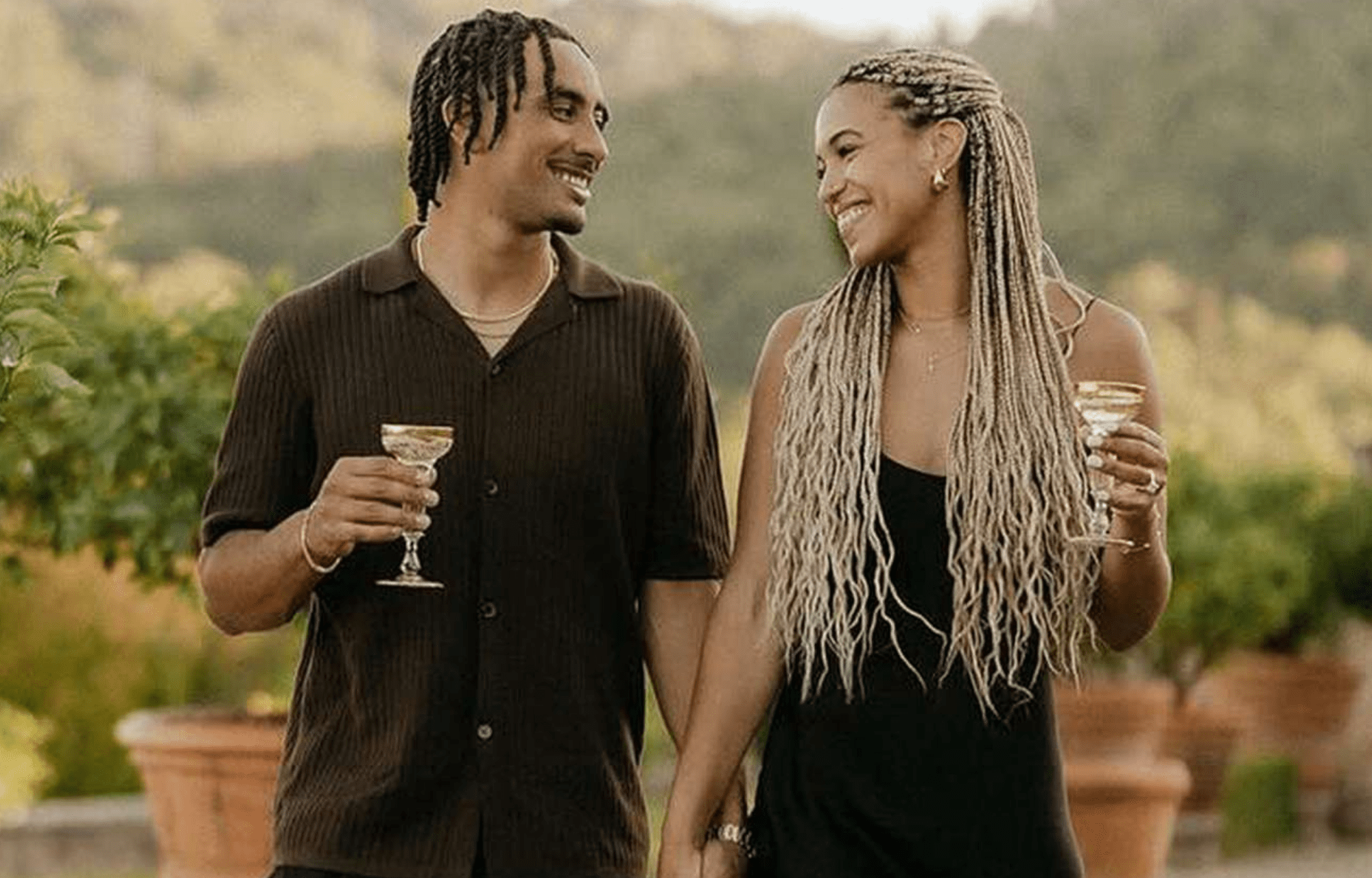 "Showered With Love": Jordan Love's Fiancee Ronika Stone Hypes Up Wedding Day After Bridal Shower Peek 1 Green Bay Packers Jordan Love and Fiancee Ronika Stone. Photo credits: Instagram