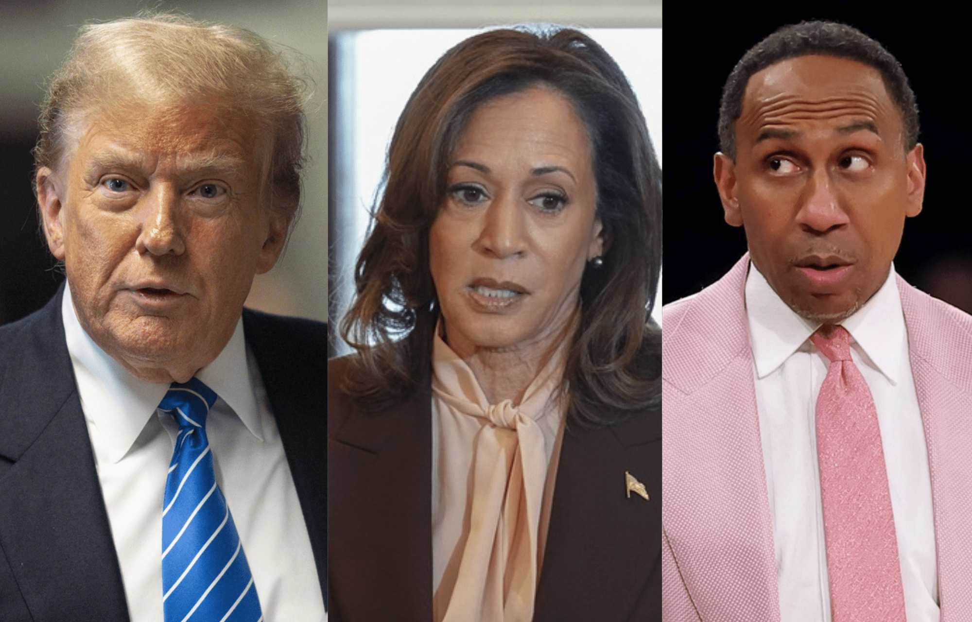 "Dictatorial And Unecessary": Donald Trump's Investigation On Kamala Harris' Celebrity Endorsements During 2024 Elections, Gets Stephen A. Smith's Honest Reaction 1 Donald Trump's Investigation On Kamala Harris' Celebrity Endorsements During 2024 Elections, Gets Stephen A. Smith's Honest Reaction. Photo credits: Imagn