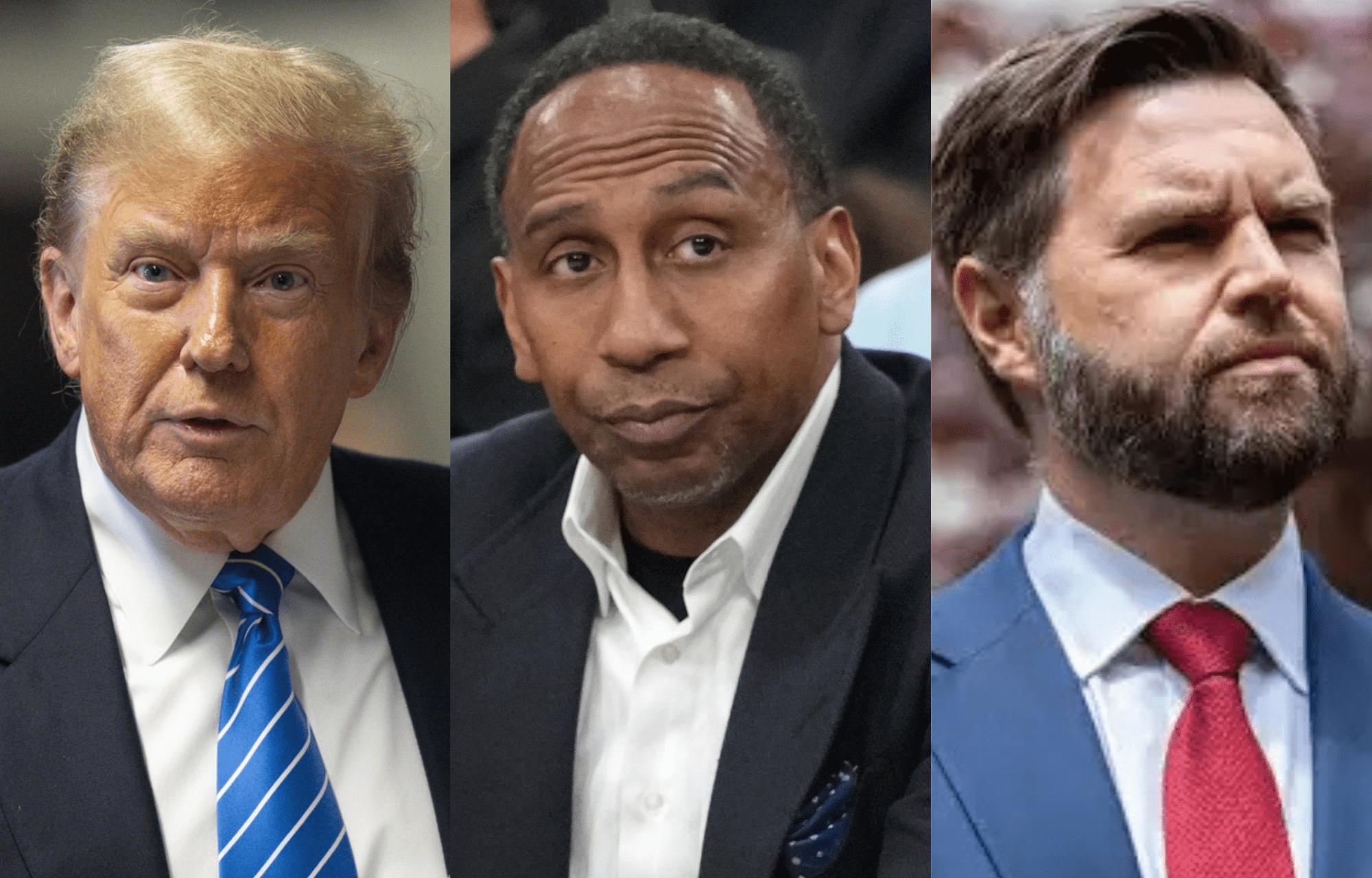 "That Would Be A Dream Scenario": Donald Trump Playing Stephen A. Smith To Run Against JD Vance In 2028 Says Sports Analyst 1 Donald Trump Playing Stephen A. Smith To Run Against JD Vance In 2028 Says Sports Analyst. Photo credits: Imagn and Instagram