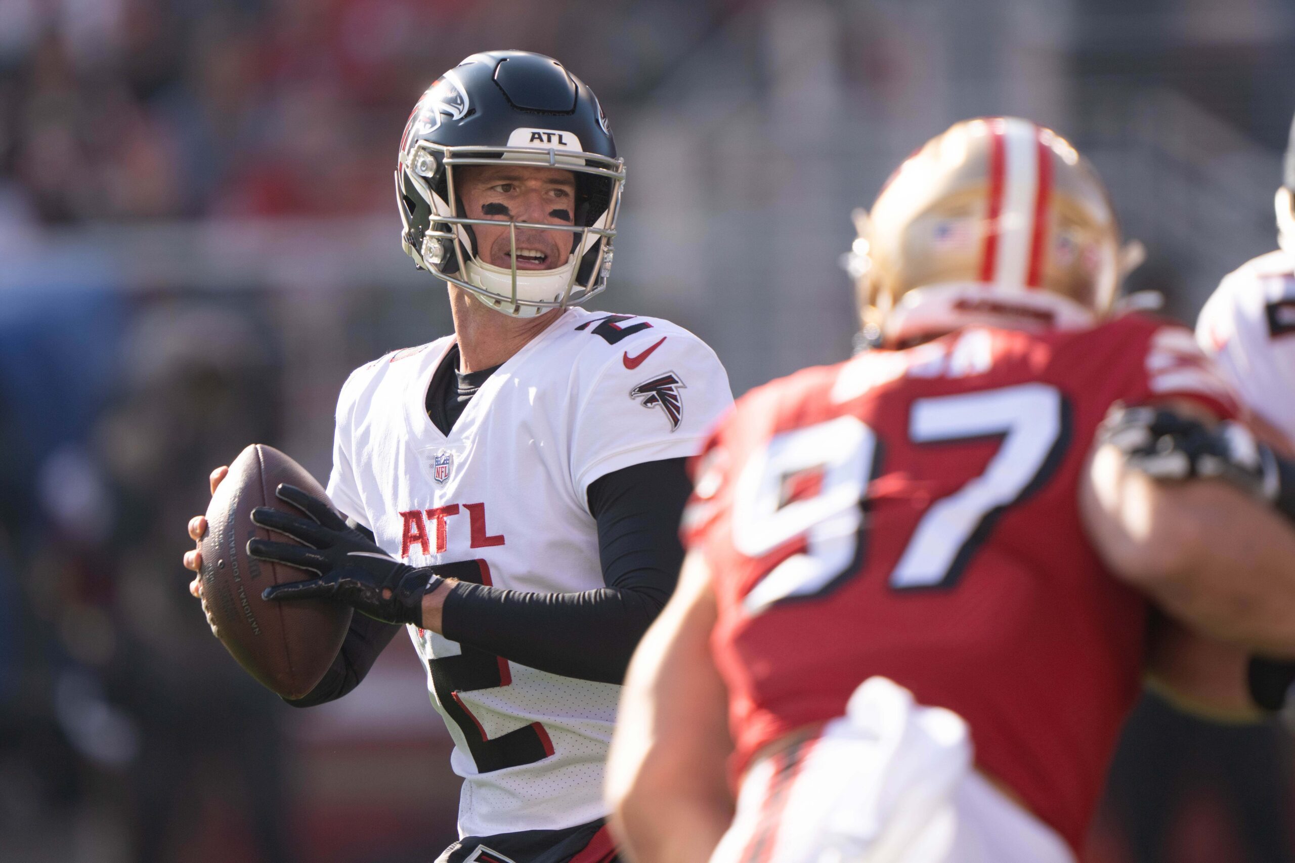 Atlanta Falcons: Michael Penix Jr. Makes Matt Ryan Admission Amid QB1 Takeover 1 Atlanta Falcons quarterback Matt Ryan (2)