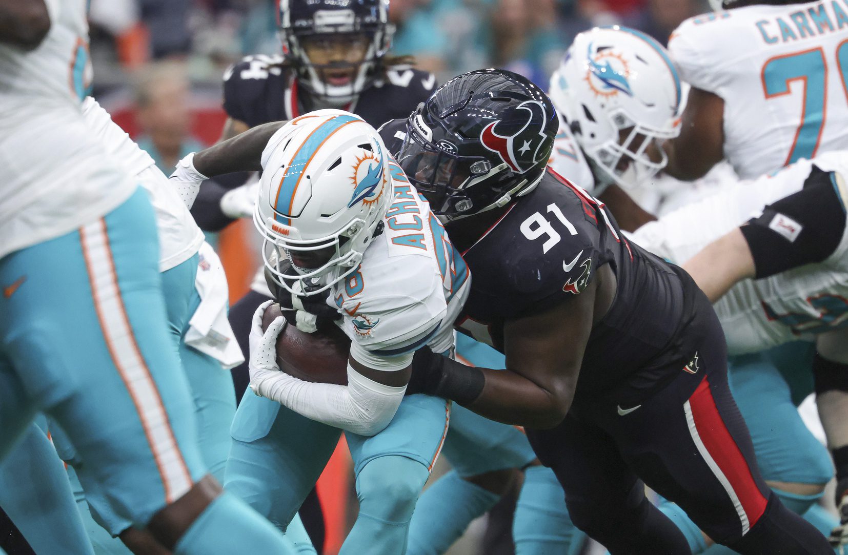 Houston Texans: Retain Key Run Stopper for 2025 3 Houston Texans, Folorunso Fatukasi