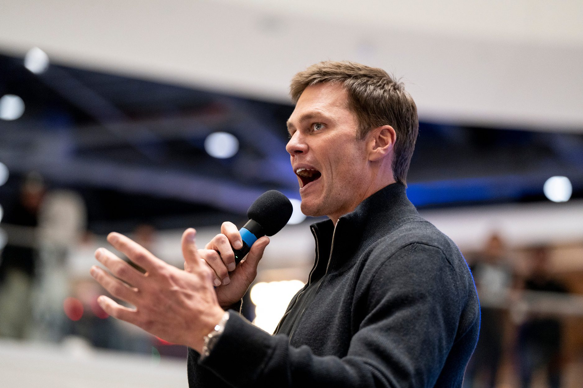 Tom Brady Makes Huge Mistake After Failing To Learn From The First Time He Did It (Report) 1 Tom Brady appears at American Dream for the grand opening of Card Vault by Tom Brady, a sports card and memorabilia retailer, East Rutherford, Friday, Apr. 11, 2025.