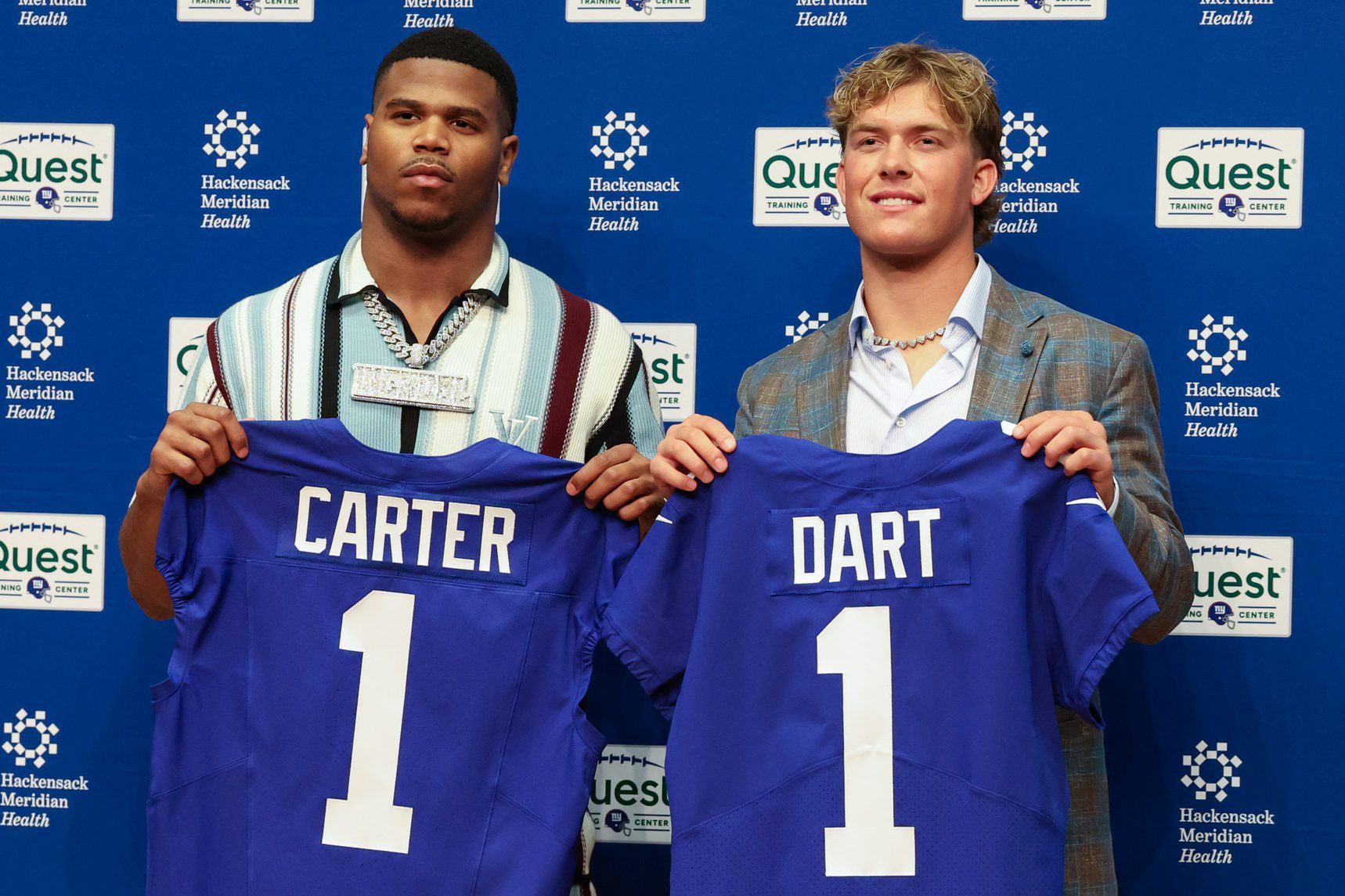 New York Giants GM Makes Intriguing Josh Allen Comment About Jaxson Dart: 'We've been through this' 2 New York Giants, Jaxson Dart, Abdul Carter