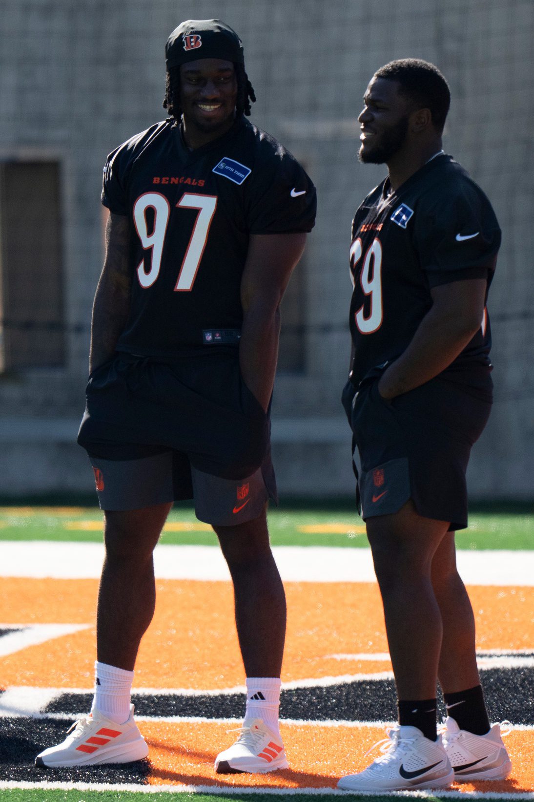 "He Hates It There" Bengals' Top Rookie Refusing To Sign Contract (Watch) 2 Bengals defensive end Shemar Stewart, left, smiles with Bengals defensive tackle Dante Barnett during the Bengals Rookie Mini Camp on Friday, May 9, 2025 at Paycor Stadium in Cincinnati. © Albert Cesare/The Cincinnati Enquirer / USA TODAY NETWORK via Imagn Images