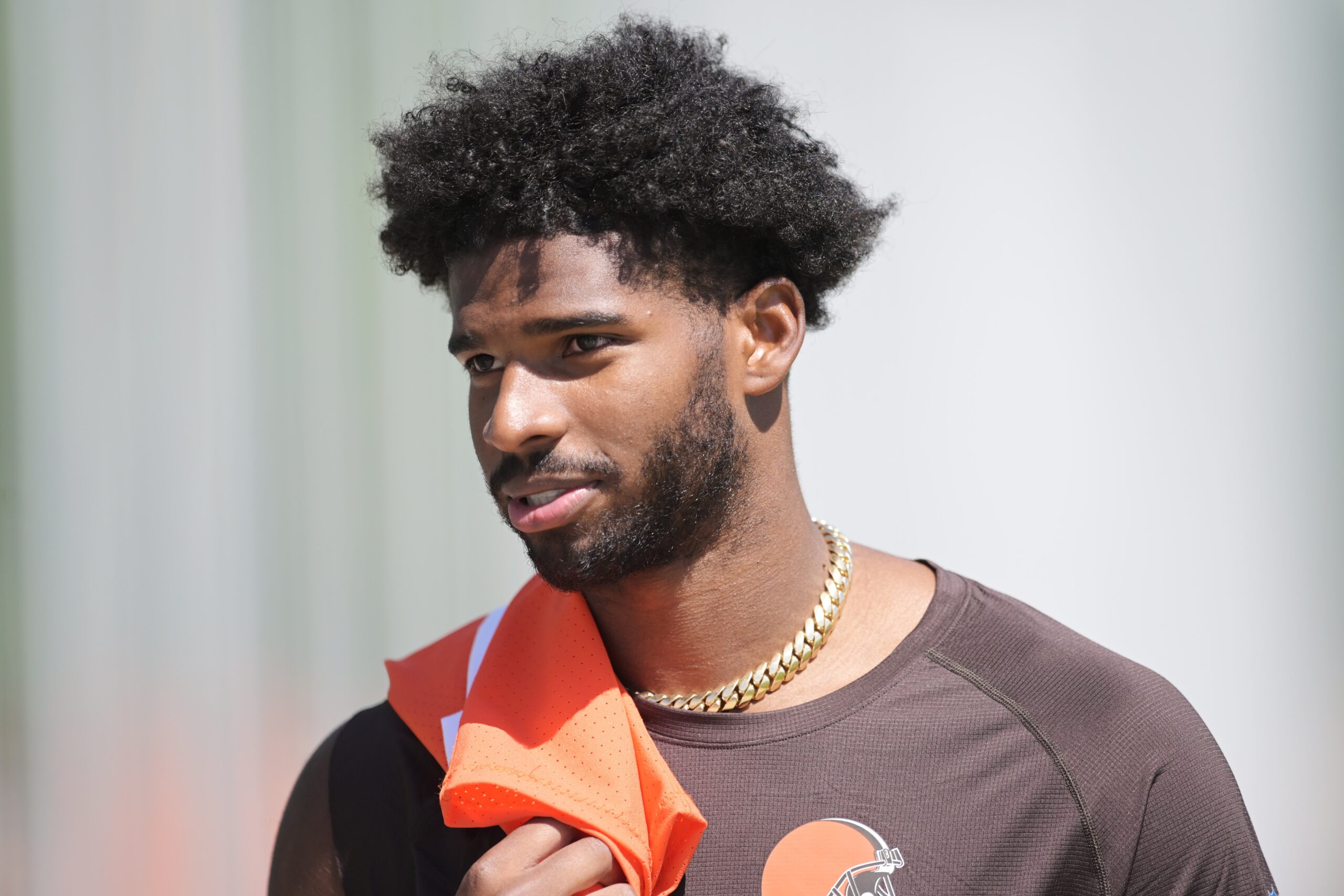 "Oh My God" Shedeur Sanders' First Pass At Browns Practice Goes Horribly Wrong 4 May 9, 2025; Berea, OH, USA; Cleveland Browns quarterback Shedeur Sanders (12) walks off the field after rookie minicamp at CrossCountry Mortgage Campus. Mandatory Credit: Ken Blaze-Imagn Images