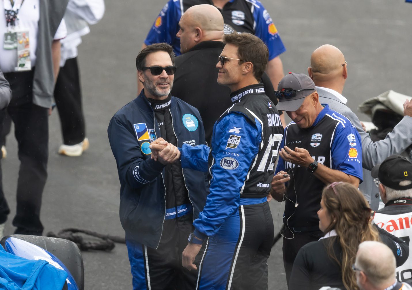 "Colts Fans Want To See Me Crash": Tom Brady Jokes With Jimmie Johnson During Indy 500 1 Tom Brady
