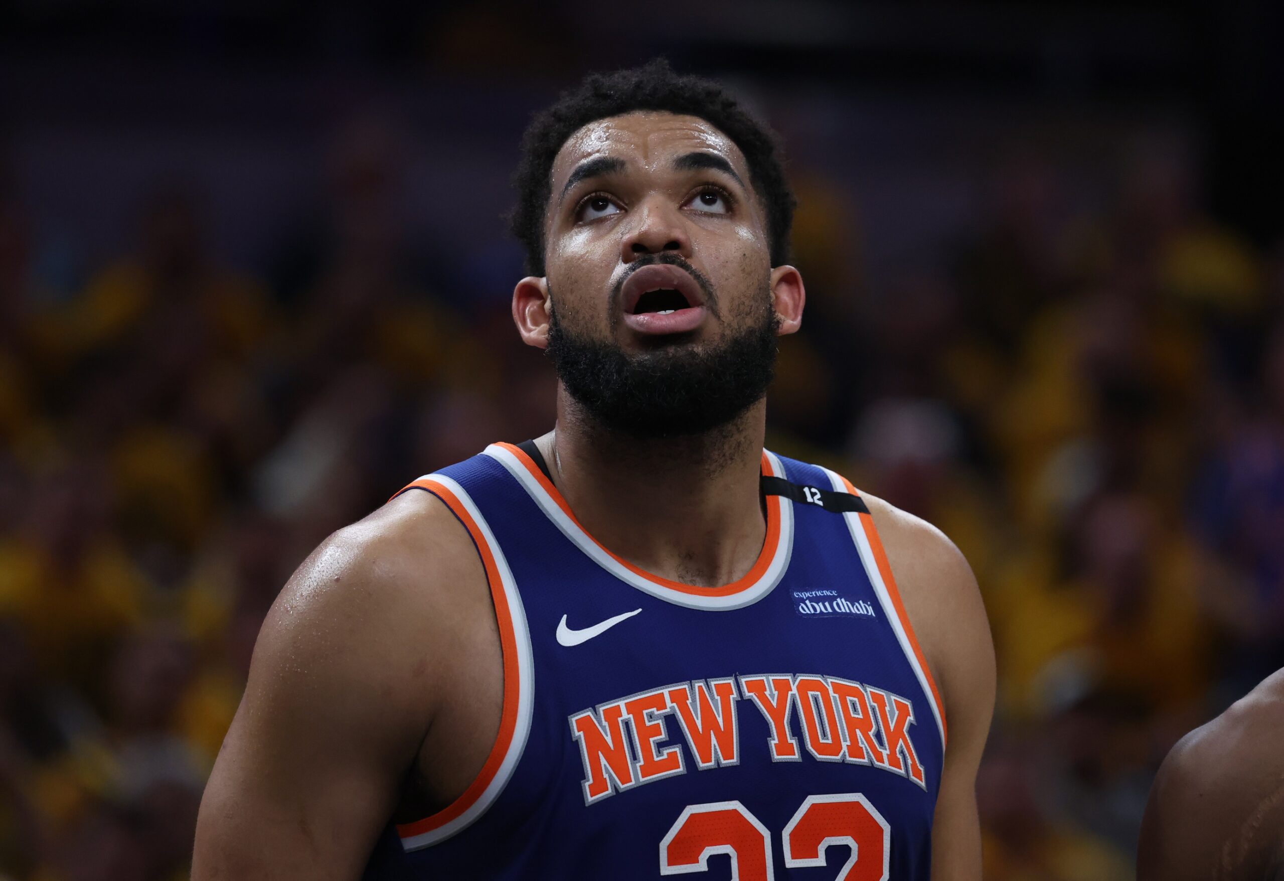 Rob Gronkowski Savagely Trolls Knicks Fans After Pacers' ECF Game 4 Win 1 New York Knicks center Karl-Anthony Towns