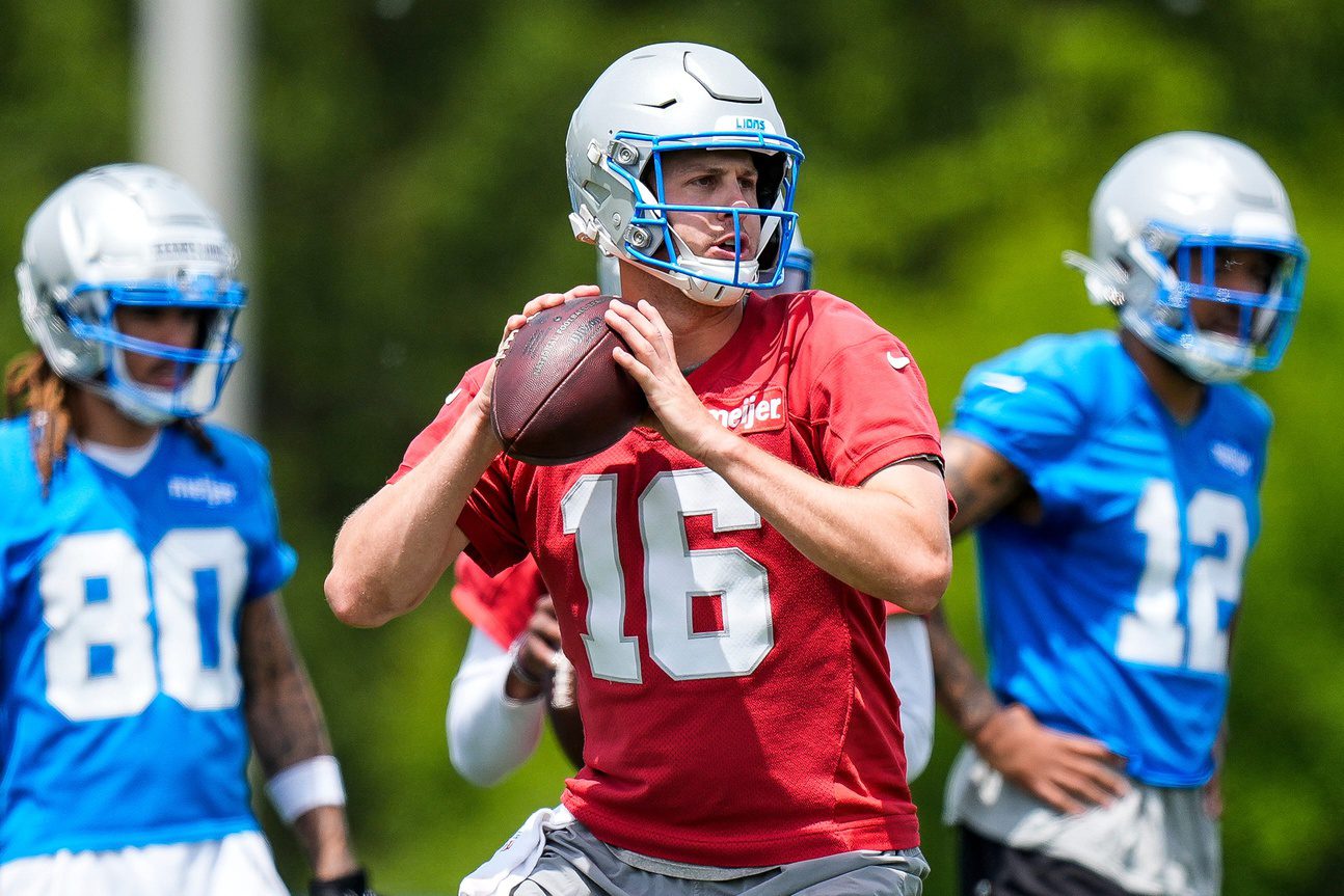 Detroit Lions quarterback Jared Goff