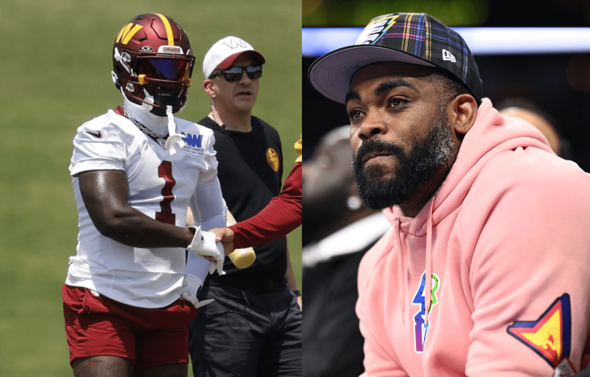 "I Wouldn't Worry About Him": Deebo Samuel's Out Of Shape Form Gets Roasted By Eagles Legend Brandon Graham 1 Deebo Samuel (left) and Brandon Graham (right). Photo credits: Imagn