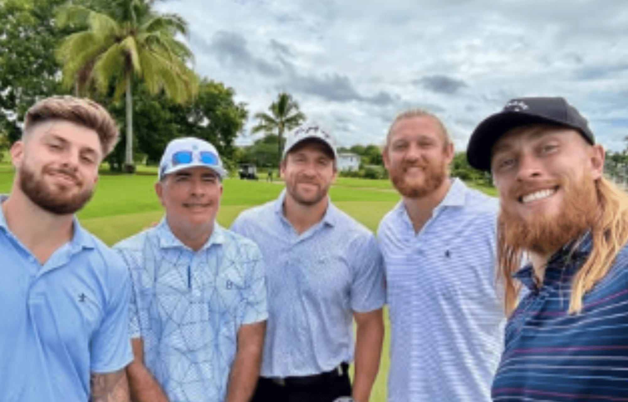 "Panama With The Boys": George Kittle Takes Snap With Kyle Juzszcyk, Ricky Pearsall In Off-Season Golf Session 1 George Kittle Goes Golfing In Panama With Kyle Juzszcyk & Ricky Pearsall. Photo credits: George Kittle's Instagram