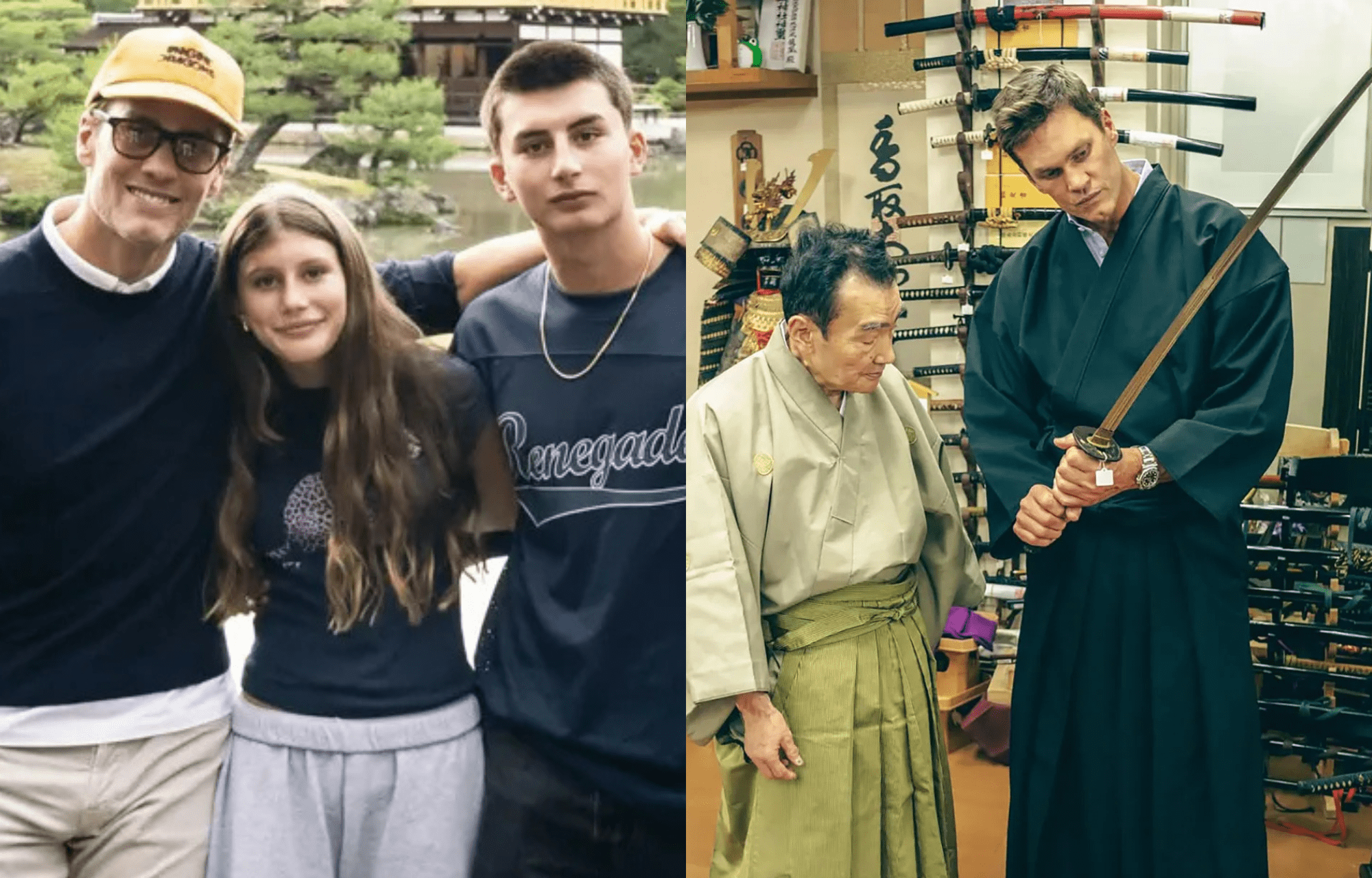 "Japan We Love You": Tom Brady Goes Samurai In Family's Japan Vacation Snaps 1 Tom Brady shared snaps from their Japan trip with children. Photo credits: Instagram