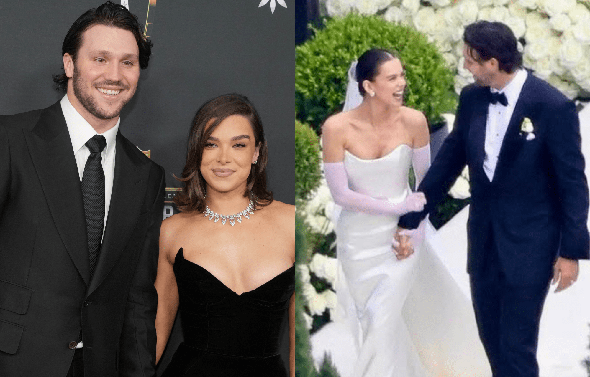 "I Will Mention That I Did Get Married": Josh Allen Romantically Declares Wedding With Hailee Steinfeld As His Most Important Off-Season Move 1 Josh Allen with wife Hailee Steinfeld. Photo credits: Imagn and Instagram