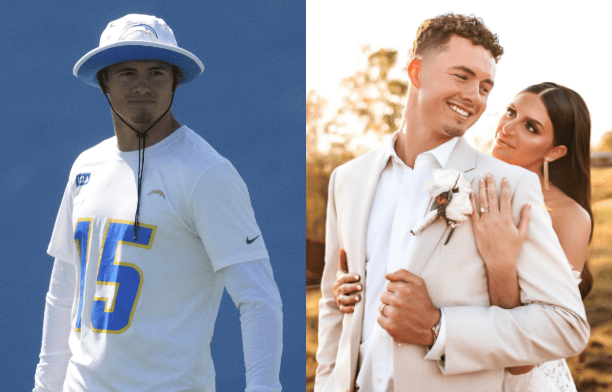 LOOK: Ladd McConkey's Wife Sydney Share Tropical Honeymoon Snaps With Chargers WR 1 Los Angeles Chargers wide receiver Ladd McConckey and his wife, Sydney. Photo credits: Imagn and Instagram