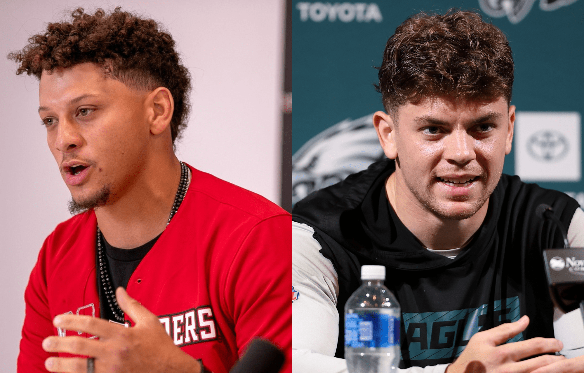Patrick Mahomes Dissed By Eagles' Cooper DeJean With Super Bowl Throwback Dig 2 Patrick Mahomes (left) Dissed By Eagles' Cooper DeJean (right) With Super Bowl Throwback Dig. Photo credits: Imagn