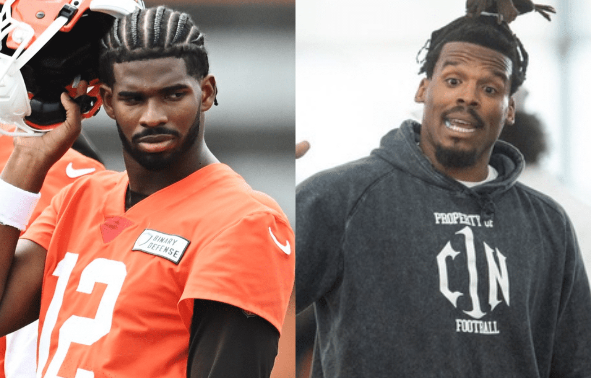 "Driving A Hundred? I've Done That Bro": Shedeur Sanders Gets Called Out By Cam Newton On His Multiple Speeding Incidents 1 Shedeur Sanders (left) Condemned By Cam Newton (right) For Speeding Tickets. Photo credits: Imagn
