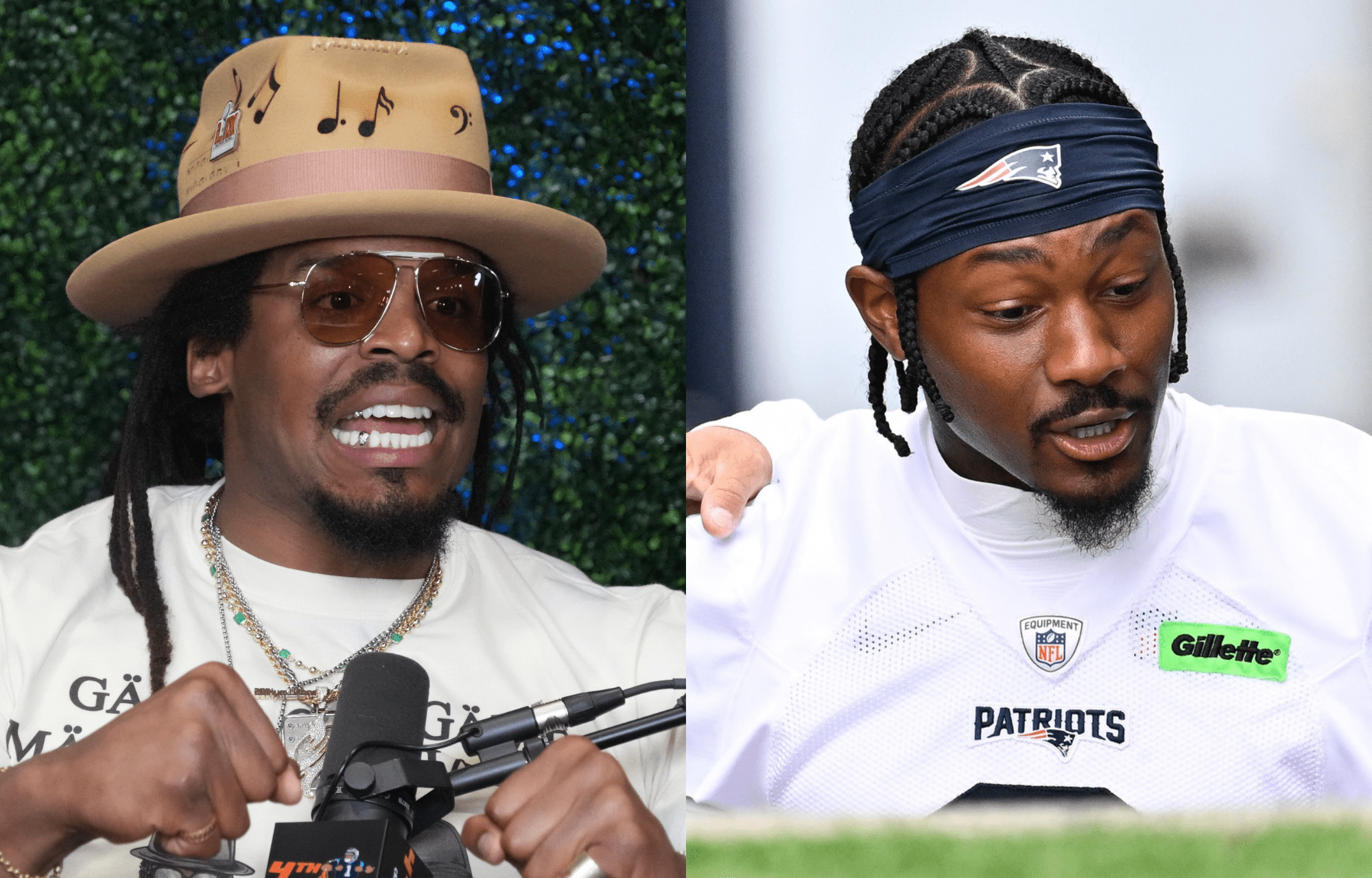 "Y'all Just Switching Girlfriends": Cam Newton Stunned As Offset Parties With Stefon Diggs' Ex Sky Marlene Amid Cardi B Split With Estranged Husband 1 Cam Newton (left) and Stefon Diggs (right). Photo credits: Imagn