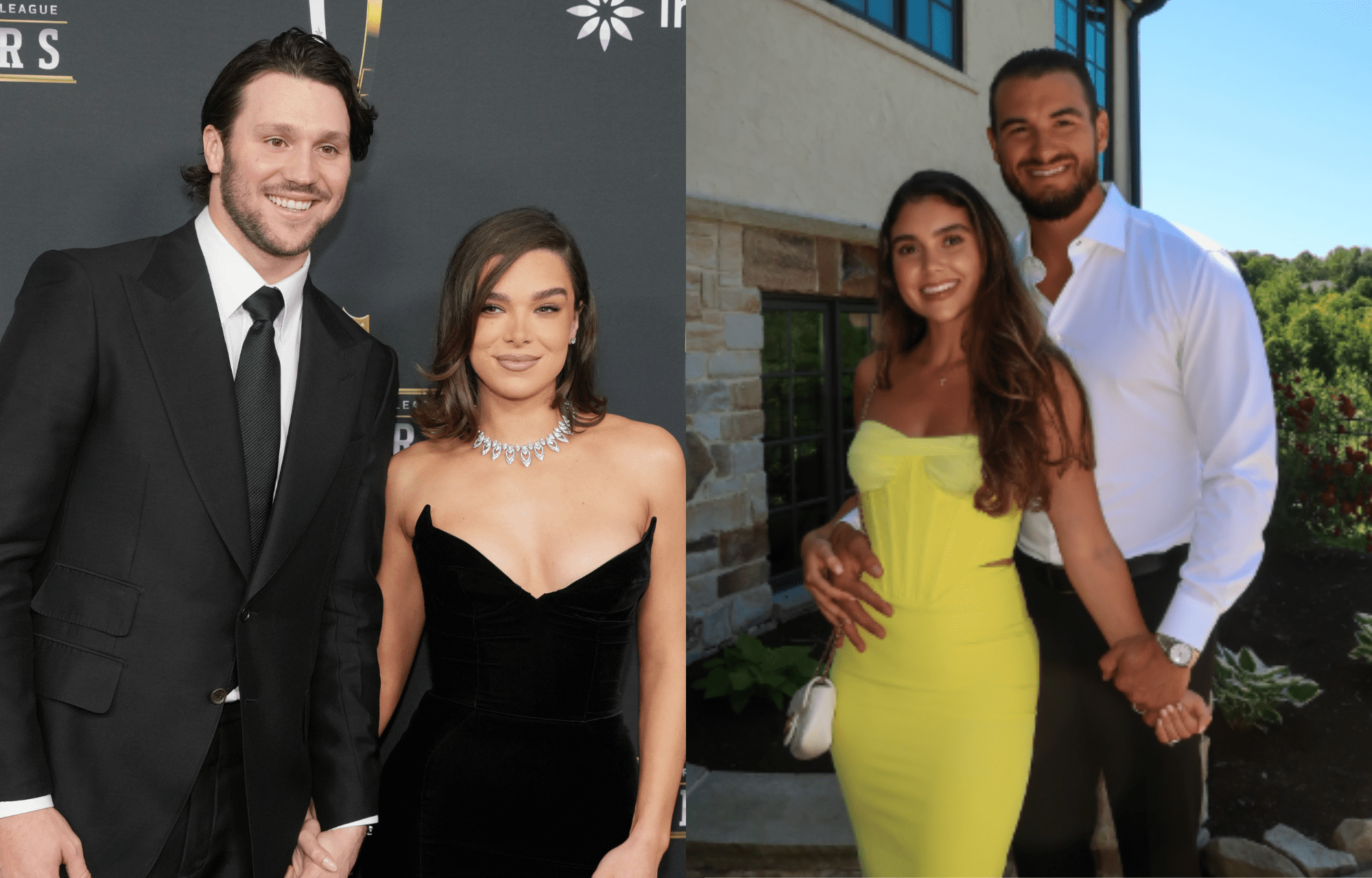 "Incredible Weekend Celebrating Love": Josh Allen, Hailee Steinfeld Wedding Gets Mitch Trubisky's Wife's Reaction After 'Incredible' Weekend 1 Josh Allen with wife Hailee Steinfeld (left) and Mitch Trubisky with wife Hillary (right). Photo credits: Imagn and Instagram
