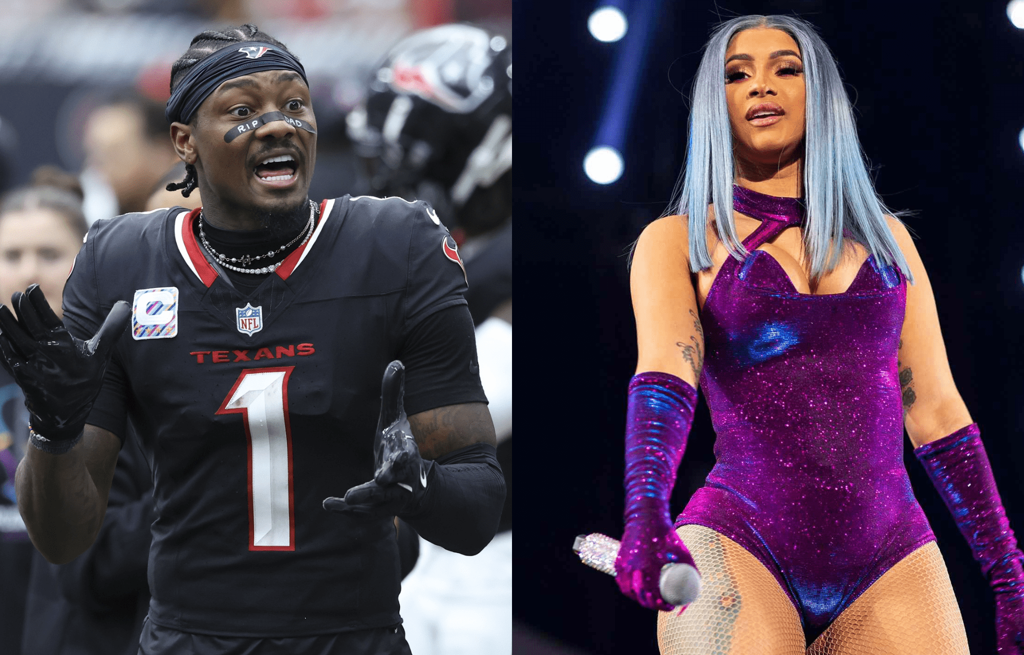 "I Don't Talk About My Personal Life With People I Don't Know": Stefon Diggs Shuts Reporter On Asking About Viral Yacht Party With Cardi B 1 Stefon Diggs' Relationship With Cardi B All Just A PR Stunt For Career Outside Football, Says Jason Whitlock. Photo credits: Instagram and Imagn