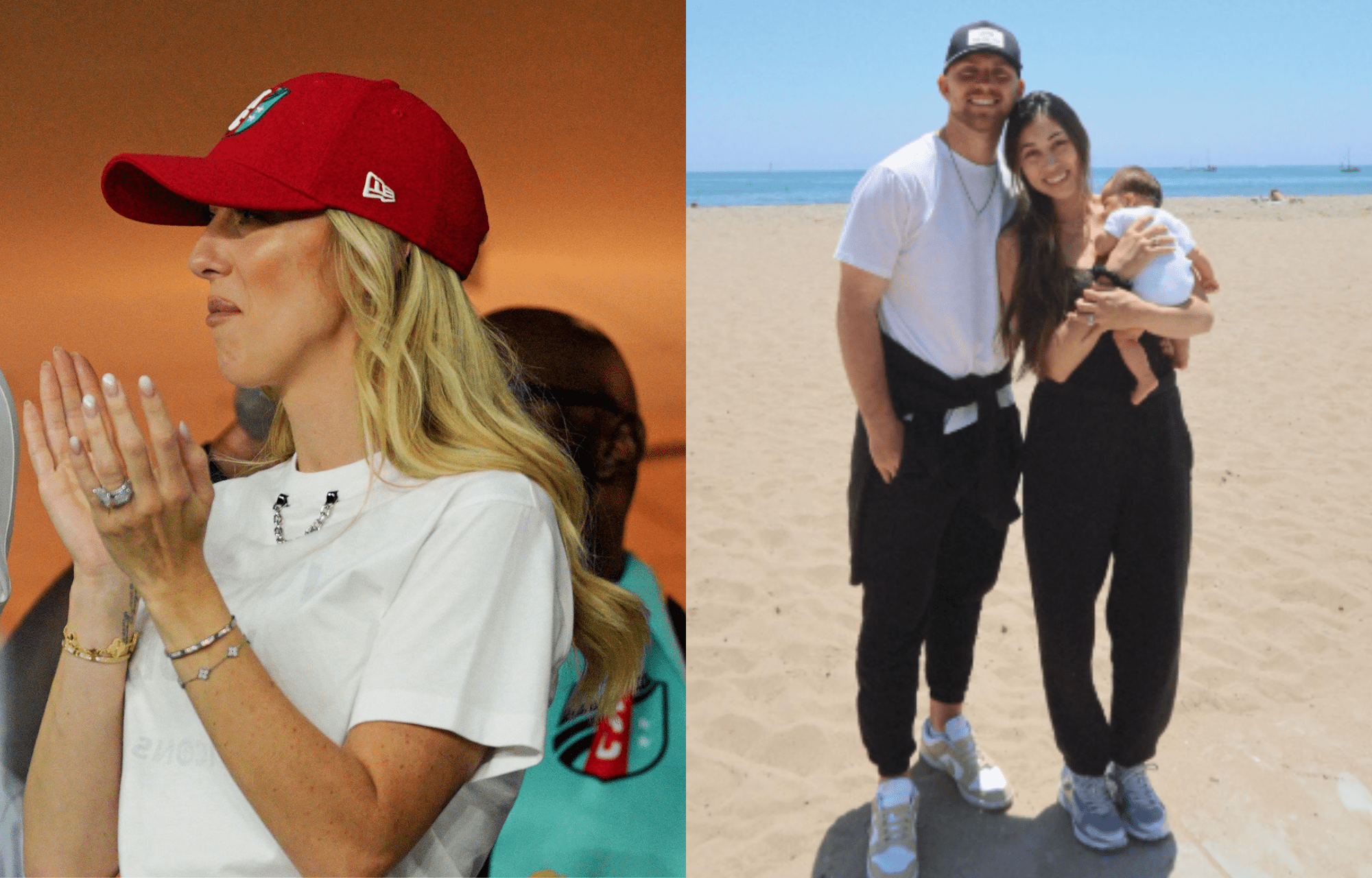 "Love This": Brittany Mahomes Gushes At Shane Buchelle's Wife Paige Sharing Vacation Pics With Newborn 1 Brittany Mahomes Reacts To Paige Buechele’s Vacation Pics With Newborn. Photo credits: Imagn and Instagram