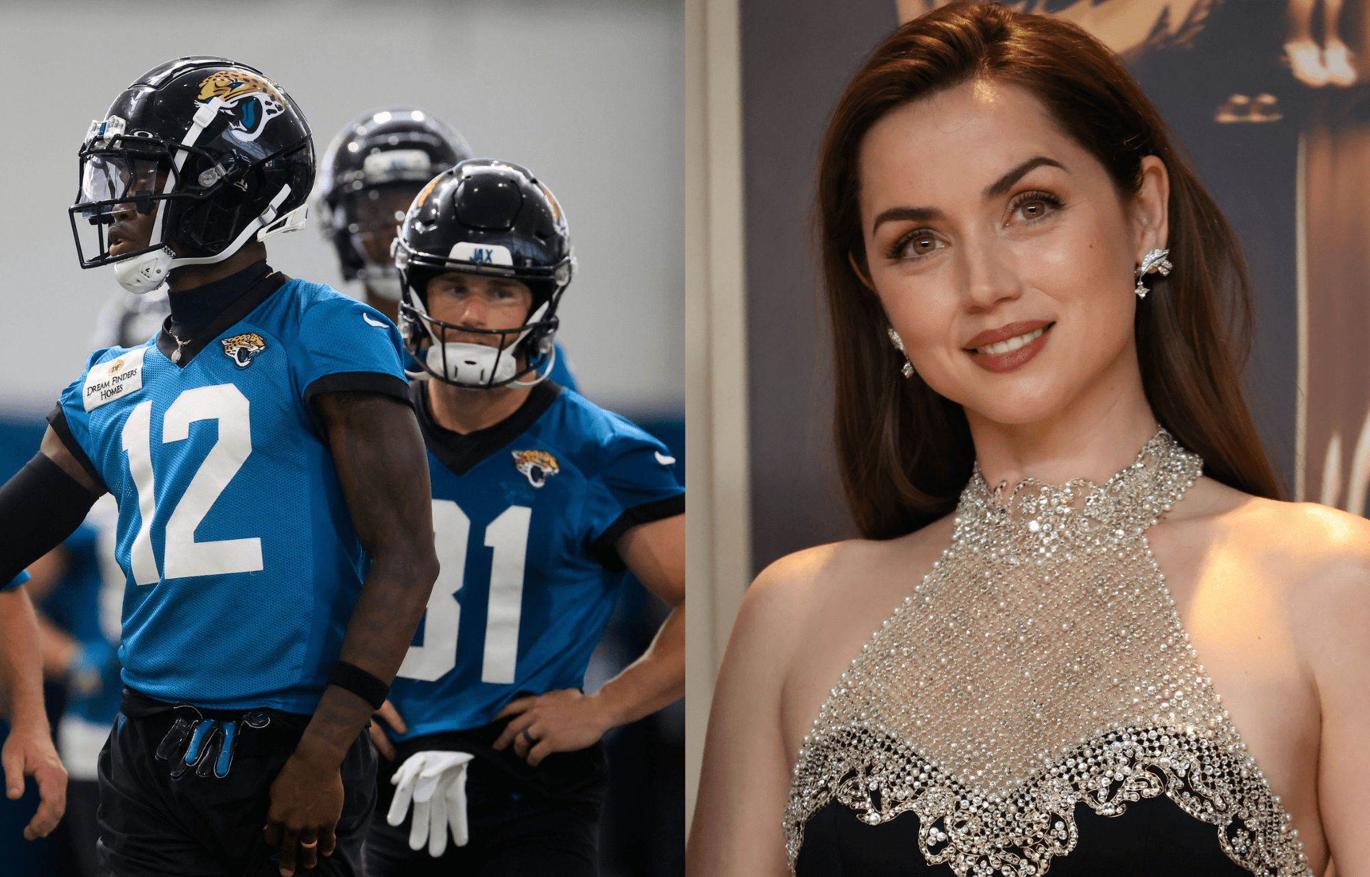 "Hope You Are Ready For It": Ana De Armas Shouts Out Jacksonville Jaguars On Exclusive 'Ballerina' Screening 1 Ana de Armas gave a shout out to Jaguars. Photo credits: Imagn
